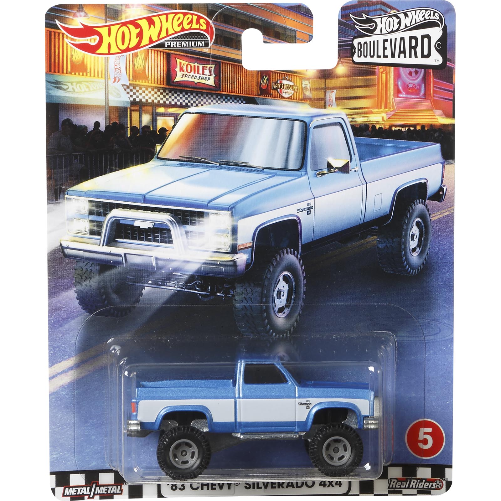 83 CHEVY SILVERADO 4X4 — GJT72 — Blue — imagem 2
