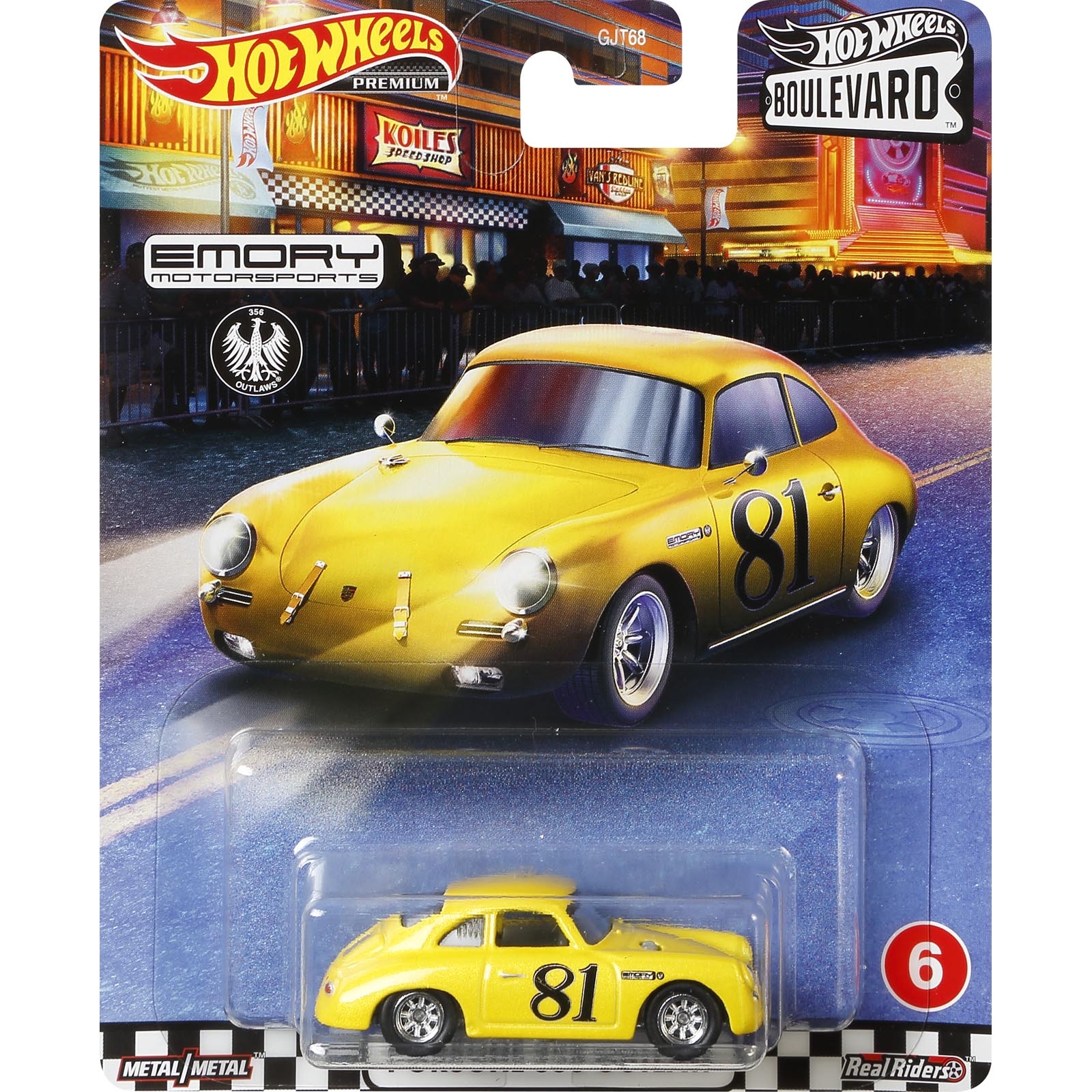 Porsche 356 Outlaw — GJT74 — Yellow — imagem 2