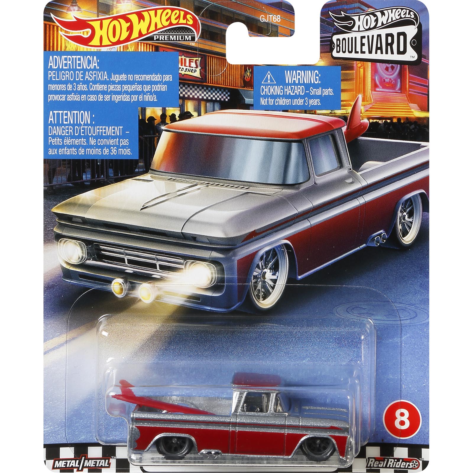 CUSTOM '62 CHEVY PICKUP — GJT77 — Silver — imagem 2