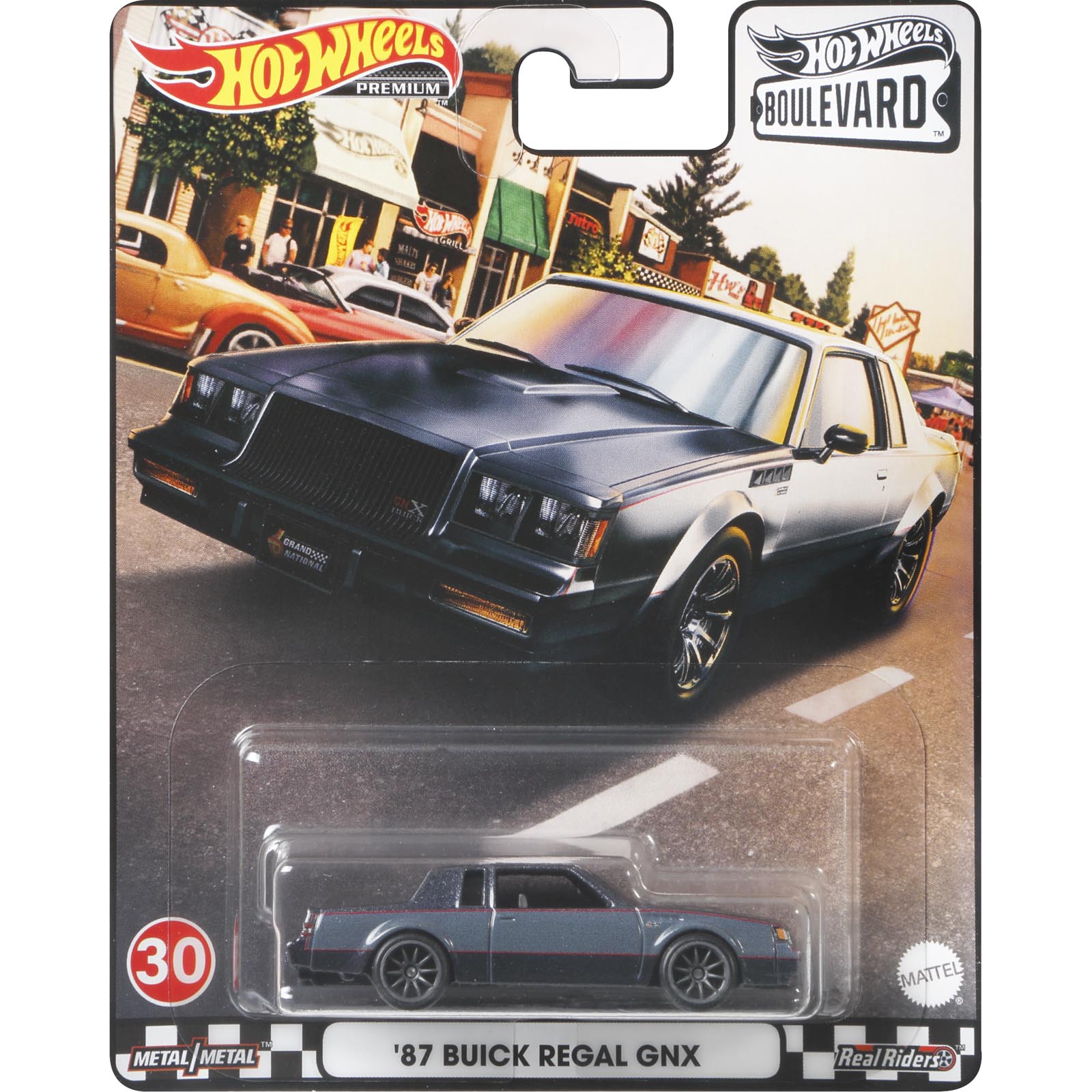 87 Buick Regal GNX — GRL94 — Dark Gray — imagem 2