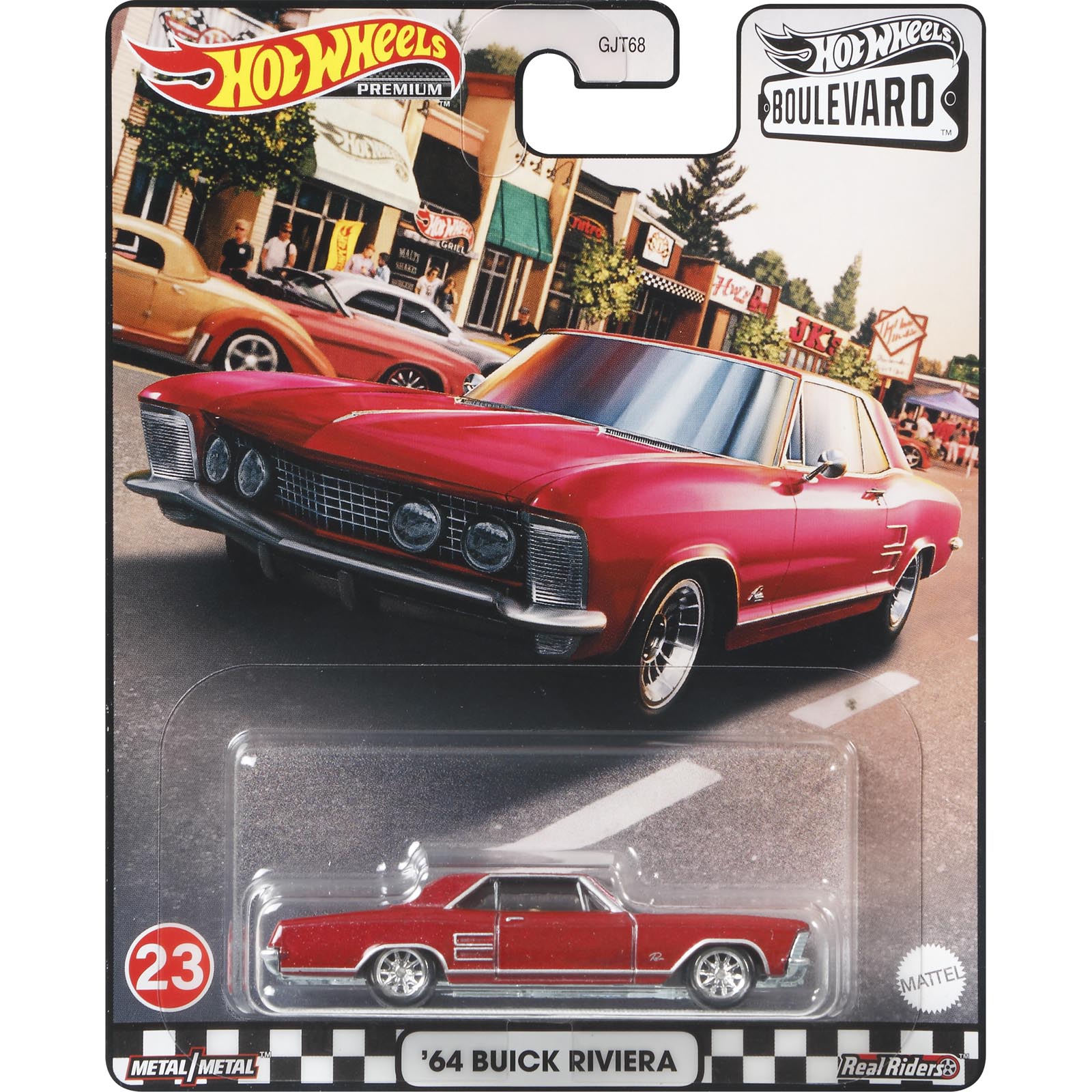 64 Buick Riviera — GRL95 — Bright Red — imagem 2