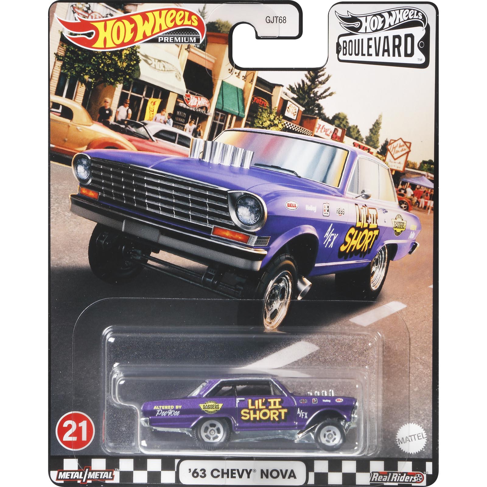 63 Chevy Nova — GRL99 — Purple — imagem 2