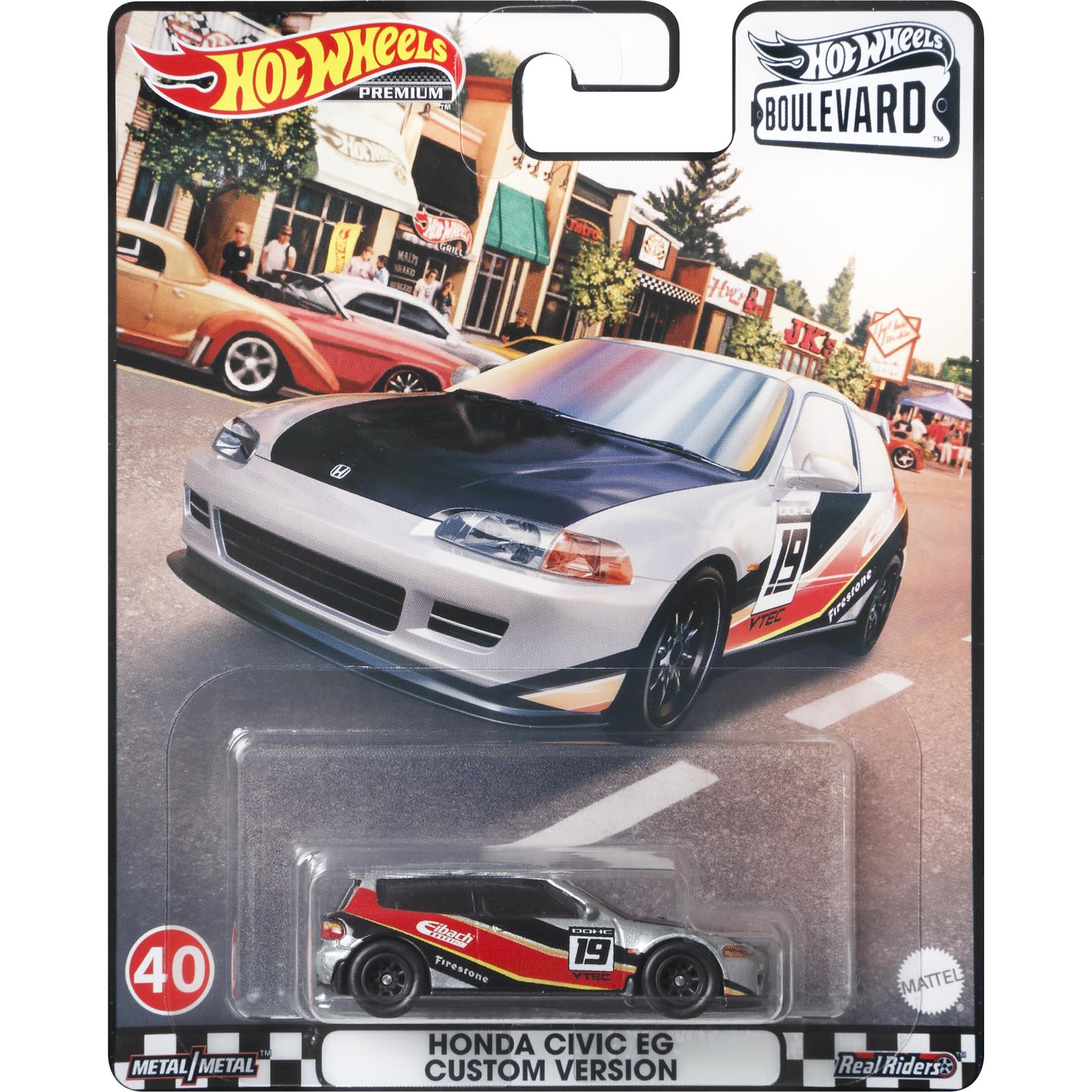 HONDA CIVIC EG CUSTOM VERSION — GRM05 — Silver — imagem 2