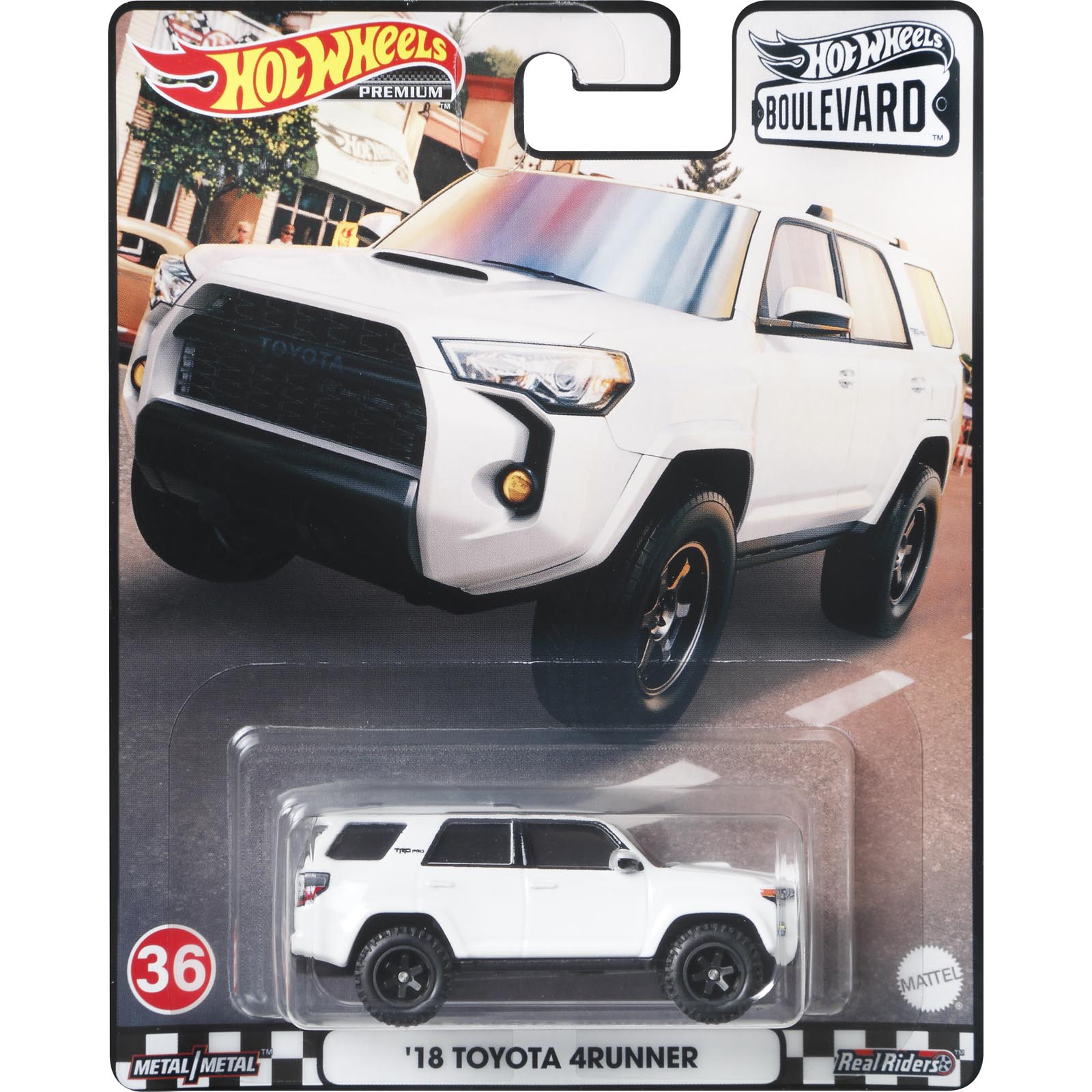 18 Toyota 4Runner — GRM08 — White — imagem 2