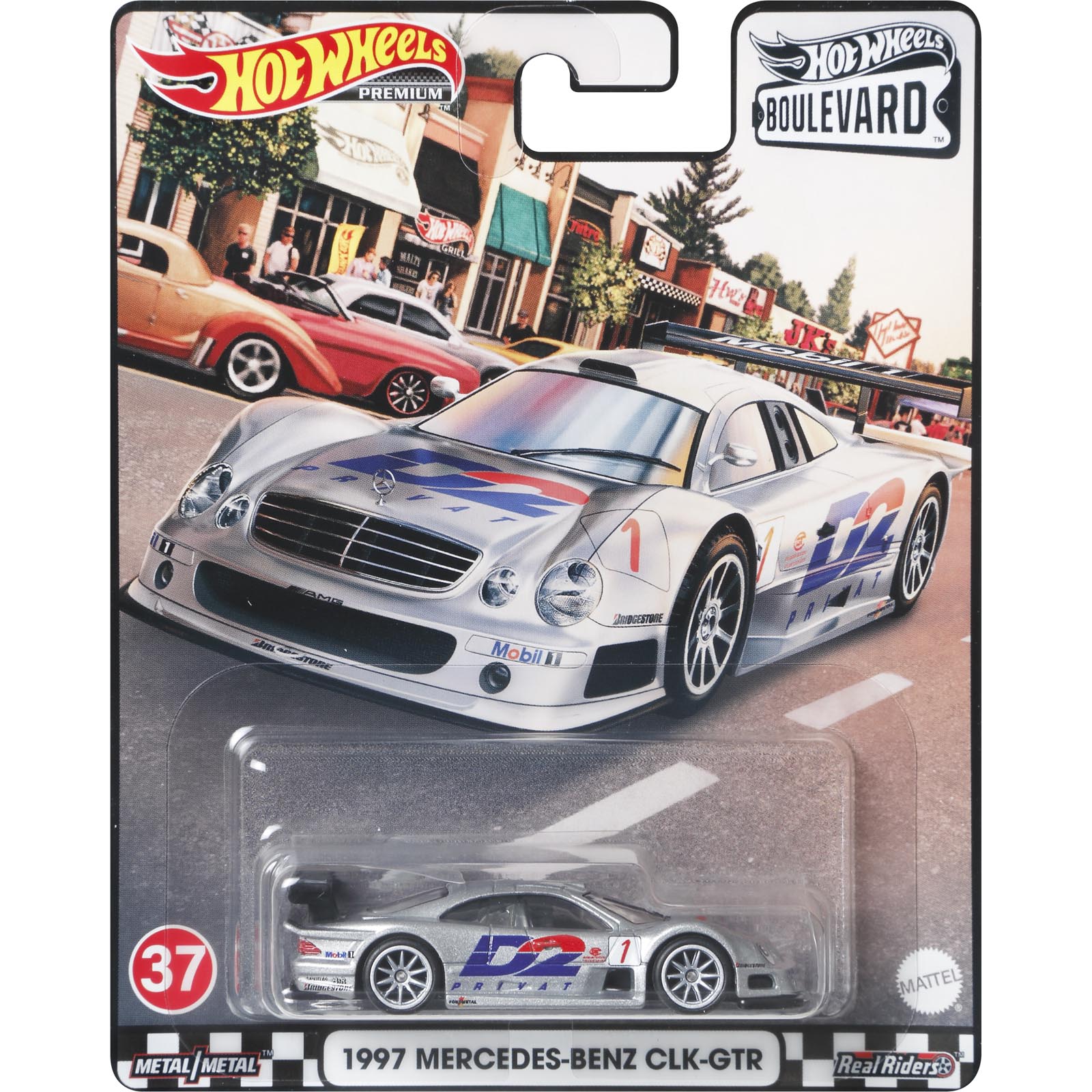 1997 Mercedes-Benz CLK-GTR — GTT27 — Silver — imagem 2