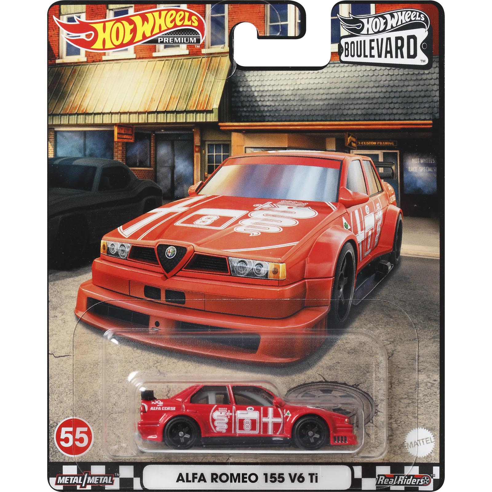 Alfa Romeo 155 V6 TI — HCP34 — Bright Red — imagem 2