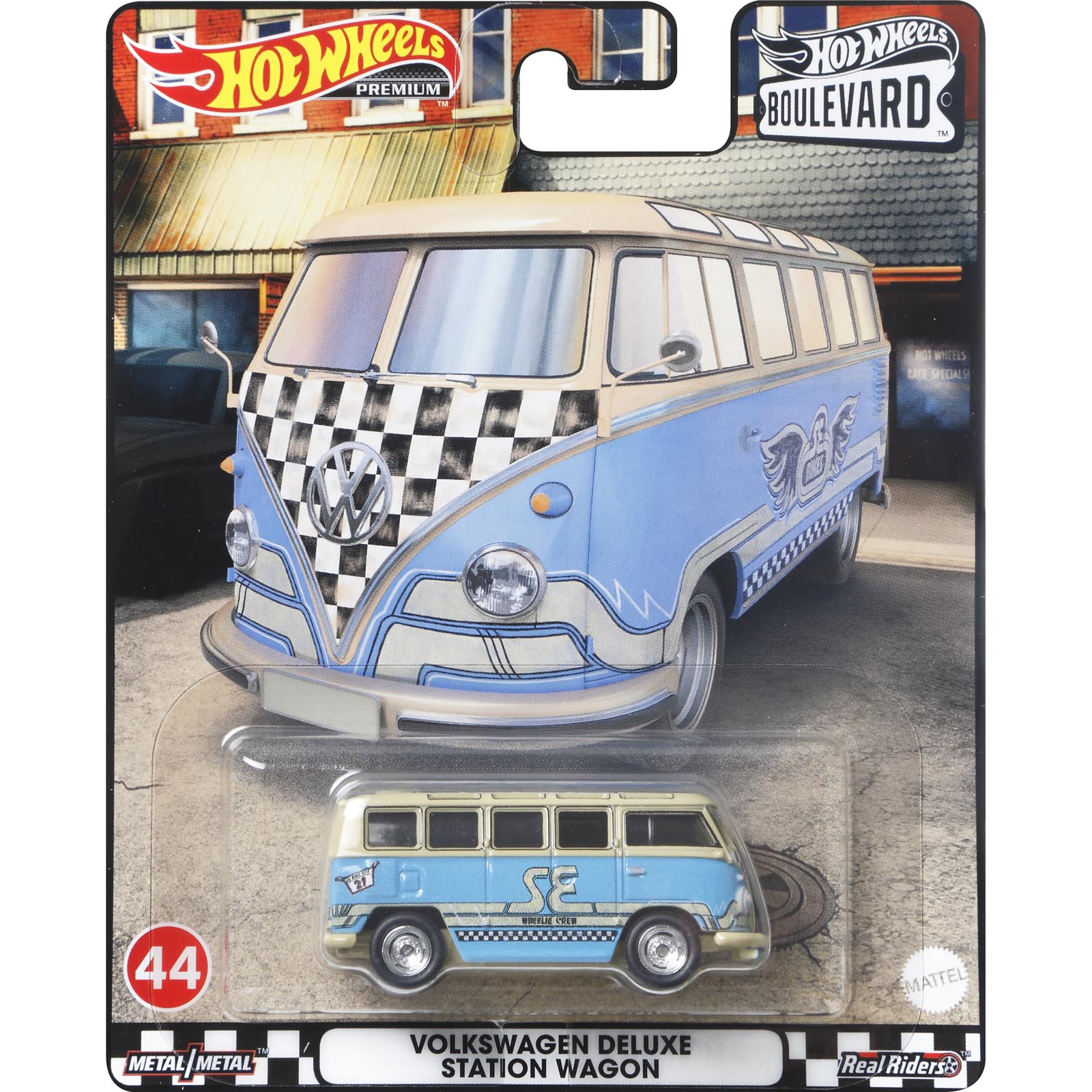 Volkswagen Deluxe Station Wagon — HCR01 — Blue — imagem 2