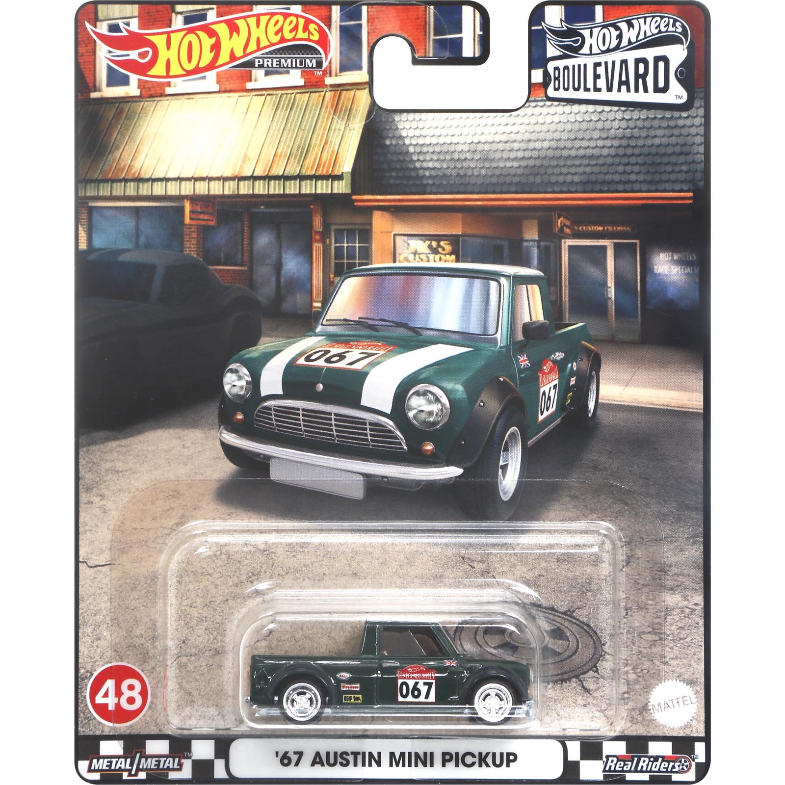 67 Austin Mini Pickup — HCR03 — Dark Green — imagem 2