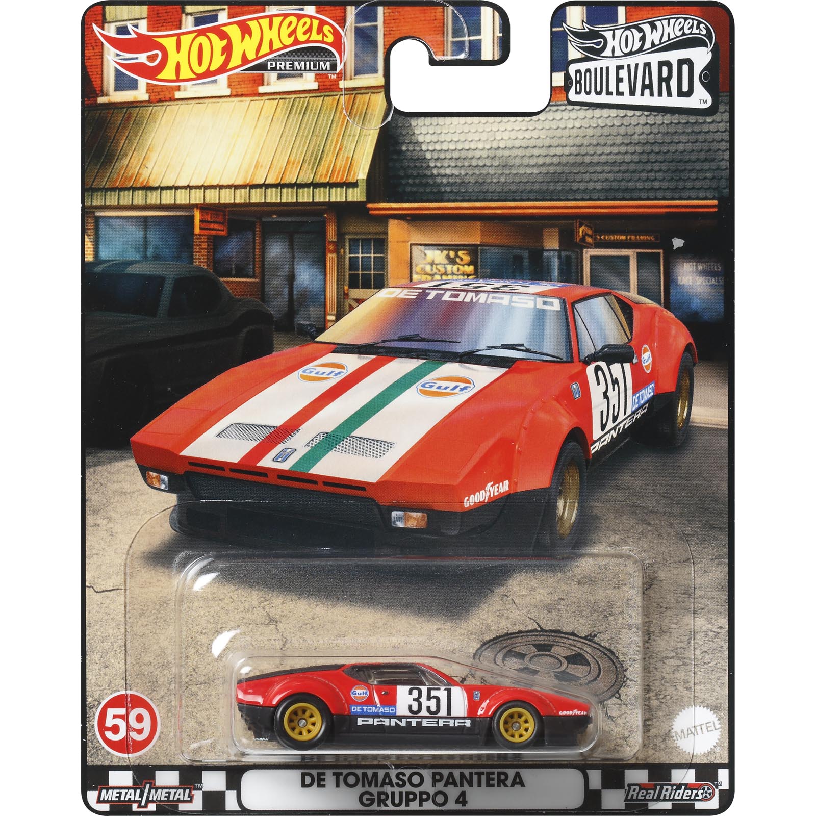 De Tomaso Pantera Gruppo 4 — HCR04 — Red — imagem 2