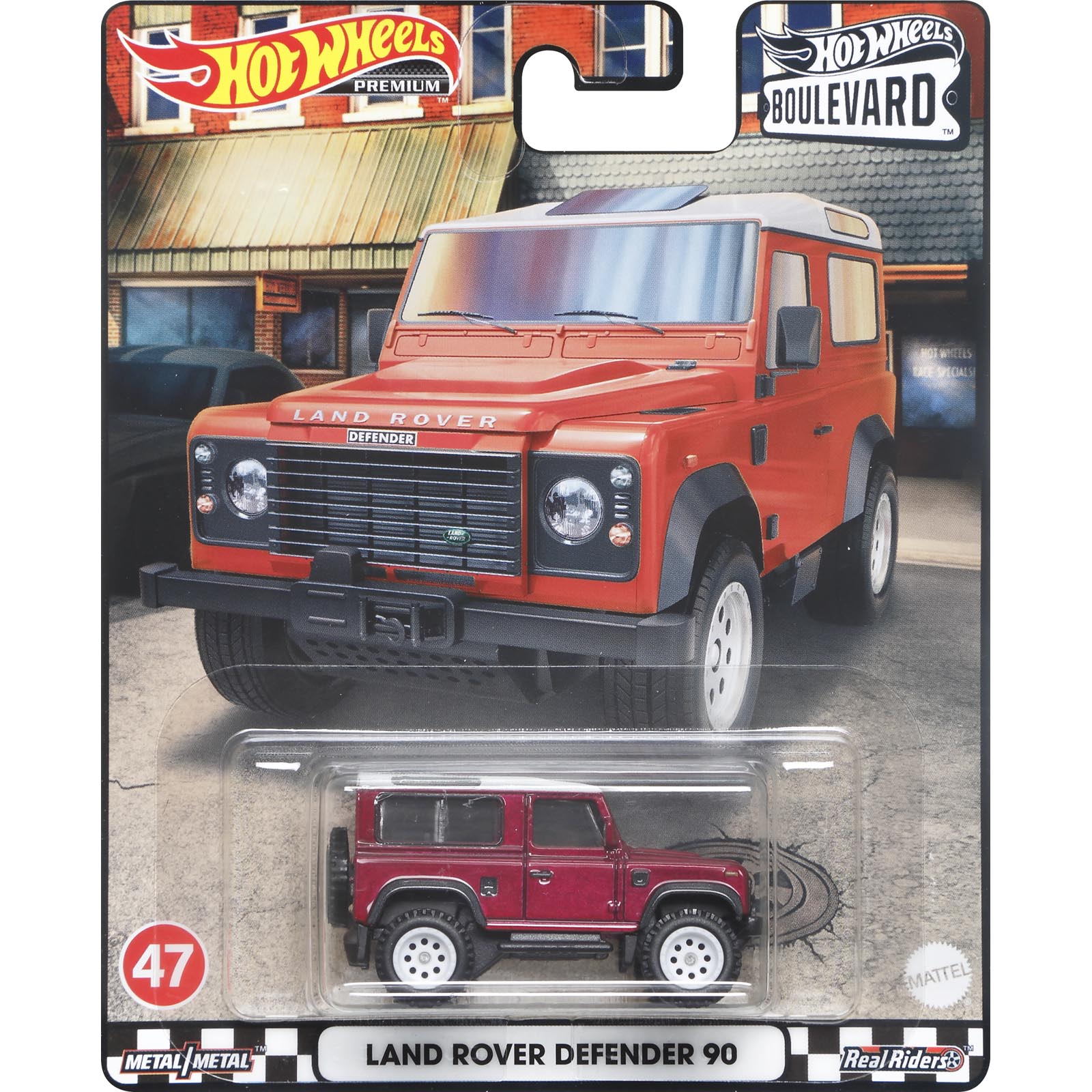 Land Rover Defender 90 — HCR10 — Bright Red — imagem 2