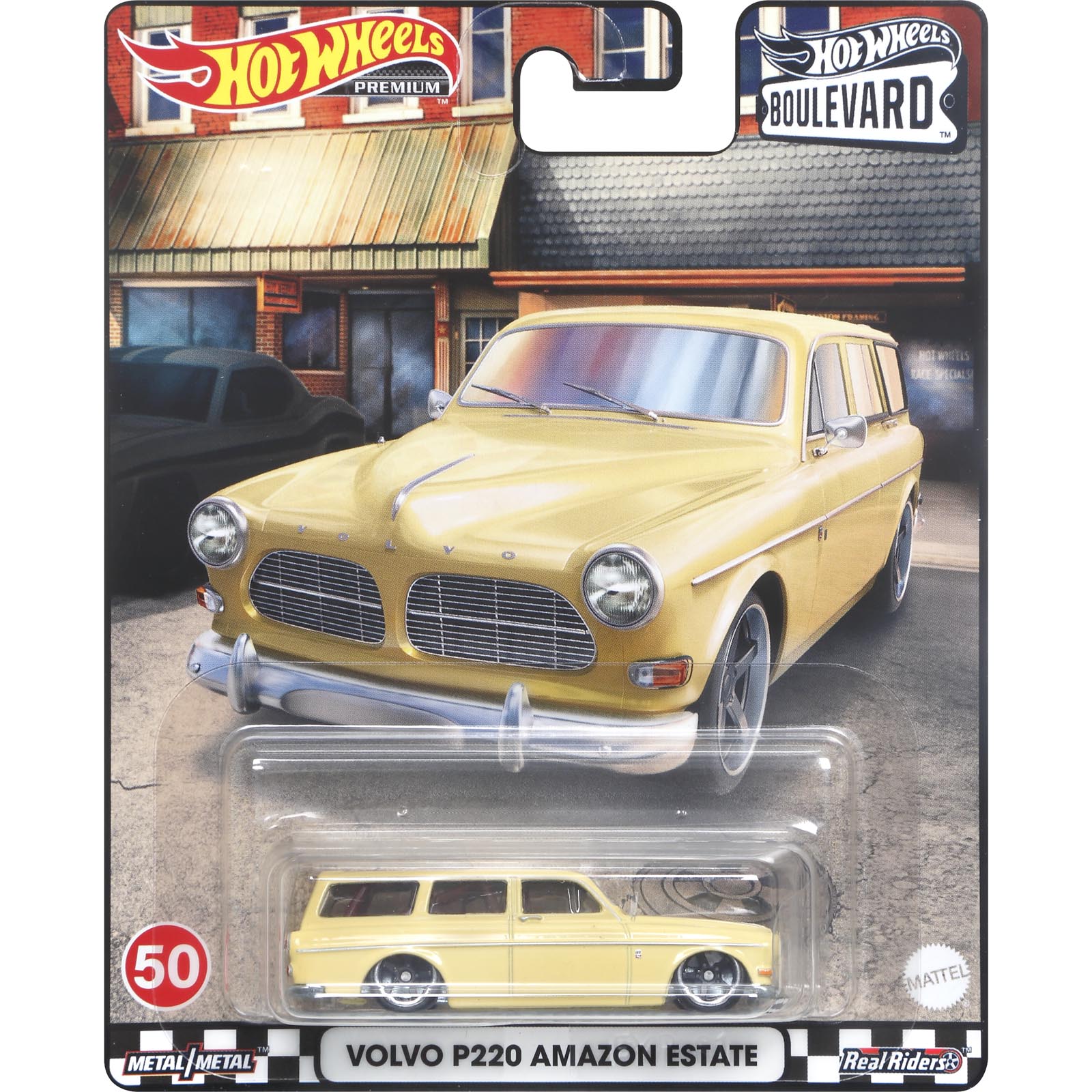 Volvo P220 Amazon Estate — HCR13 — Beige — imagem 2