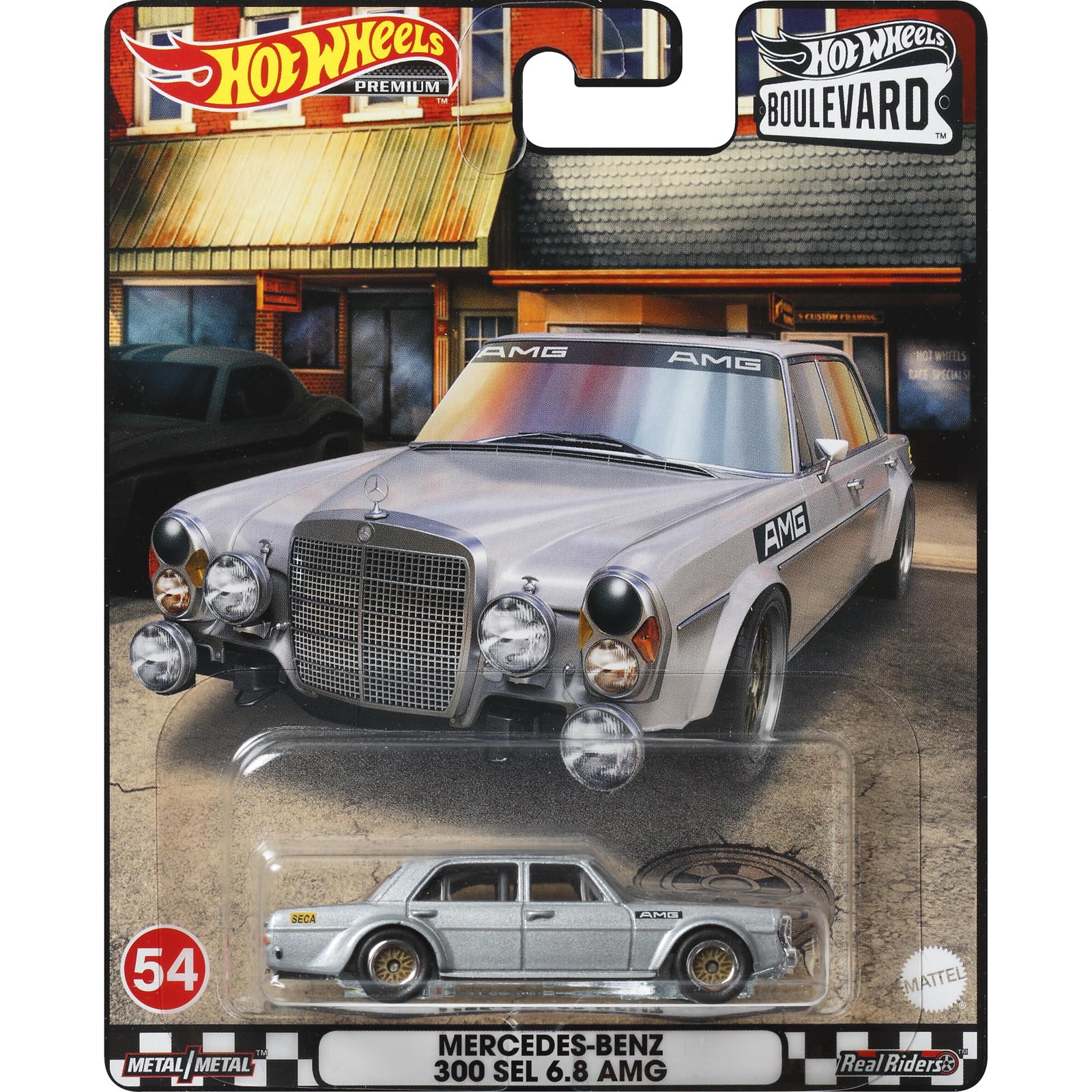 Mercedes-Benz 300 SEL 6.8 AMG — HCR14 — Silver — imagem 2