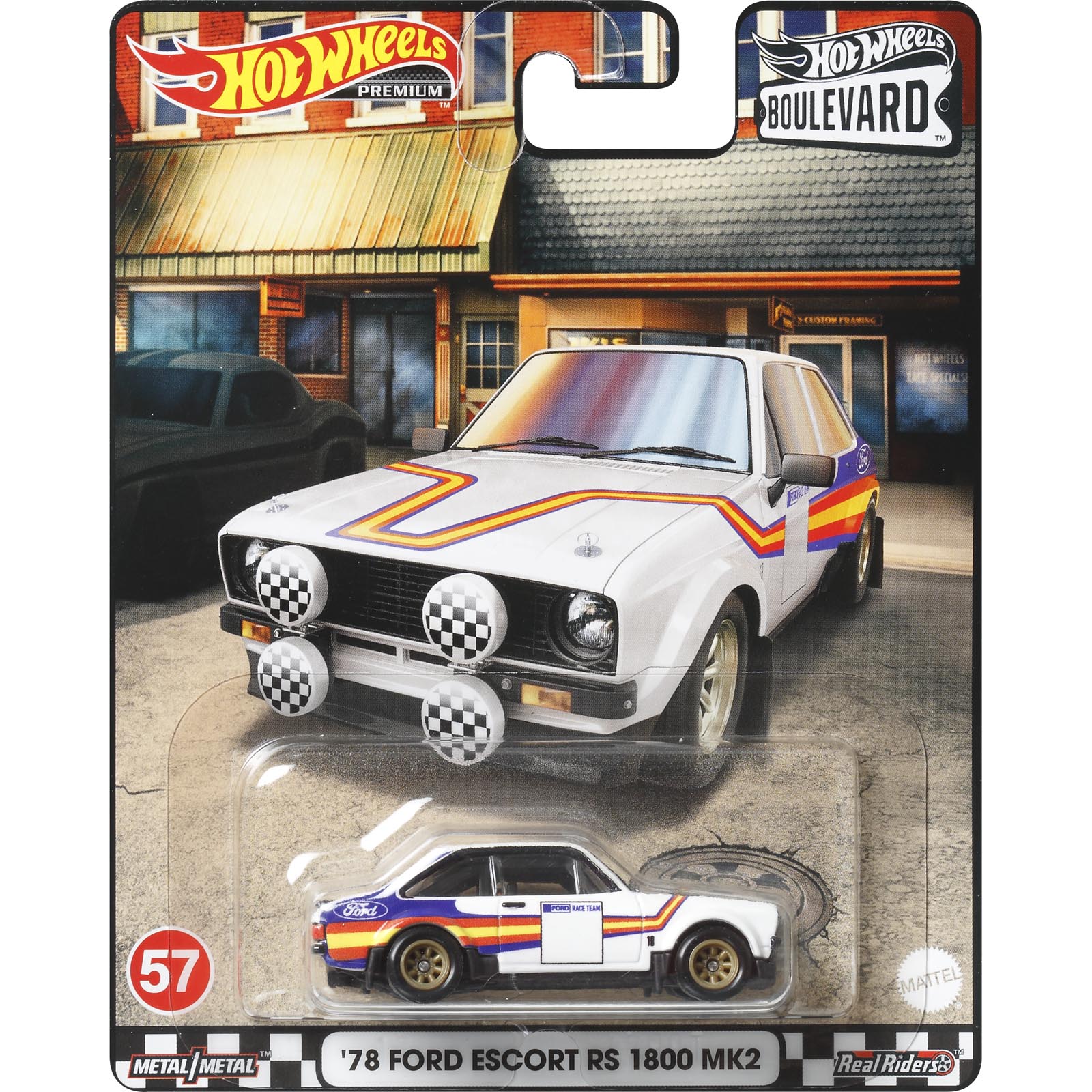 78 FORD ESCORT RS 1800 MK2 — HCR17 — White — imagem 2