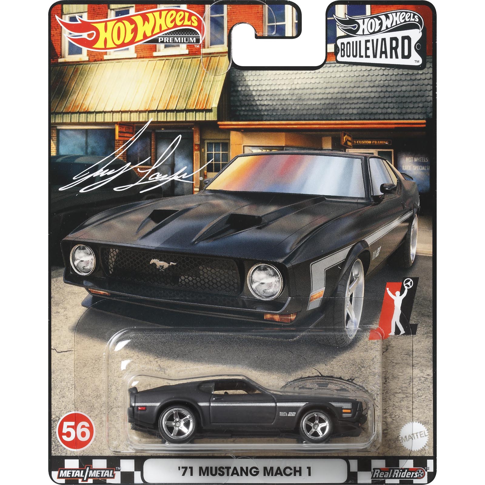 71 MUSTANG MACH 1 — HCR21 — Black — imagem 2