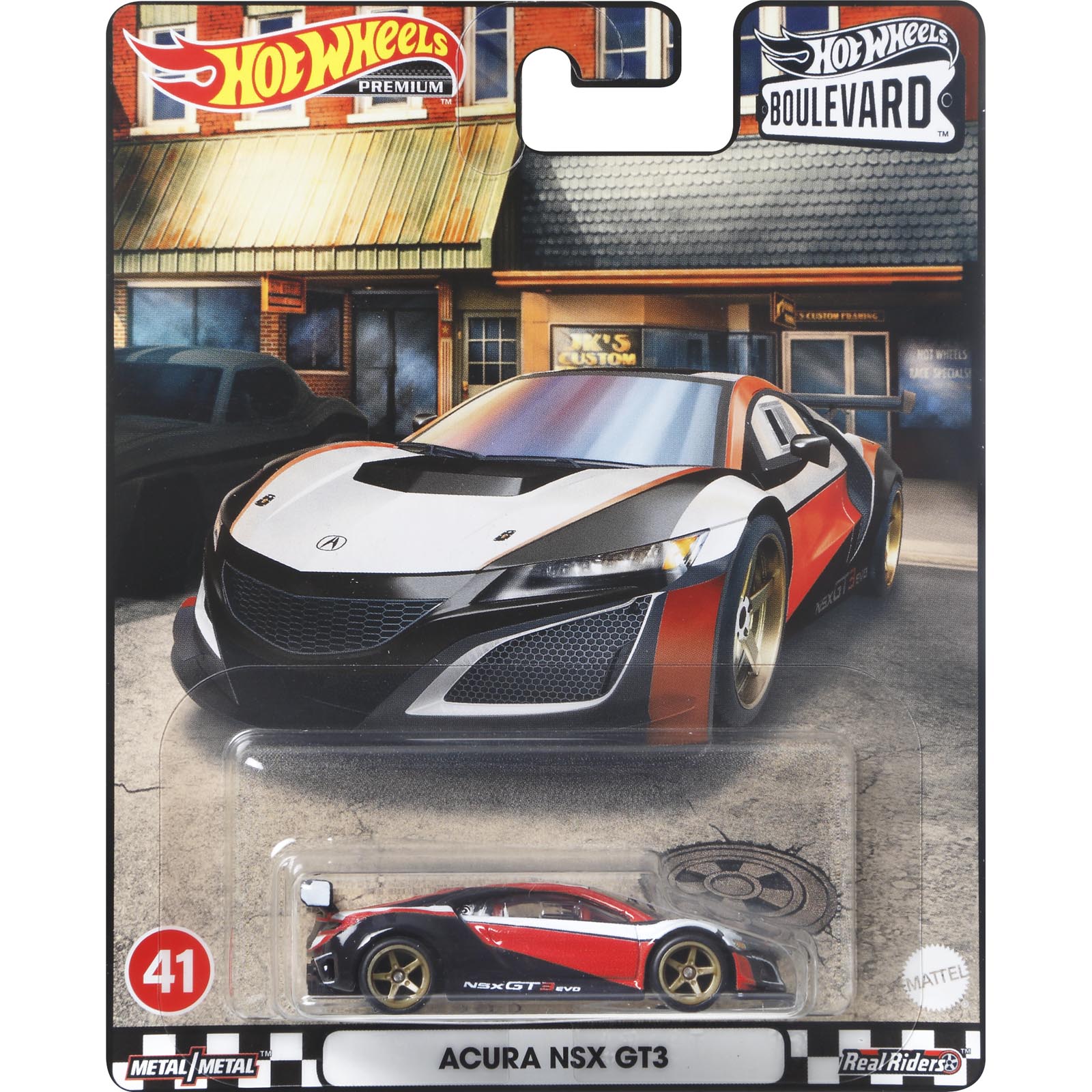Acura NSX GT3 — HCR23 — White — imagem 2