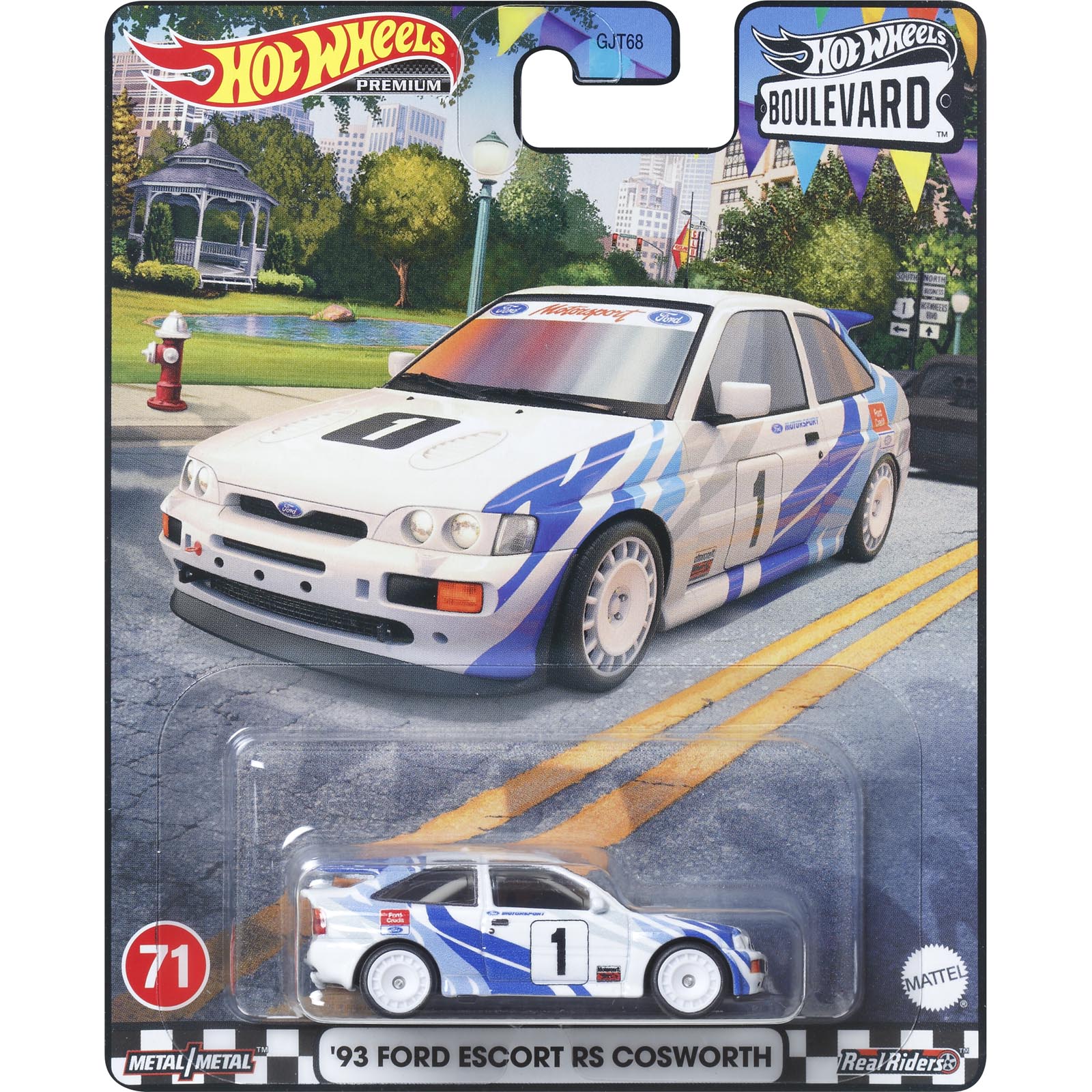 93 Ford Escort RS Cosworth — HKF17 — White — imagem 2