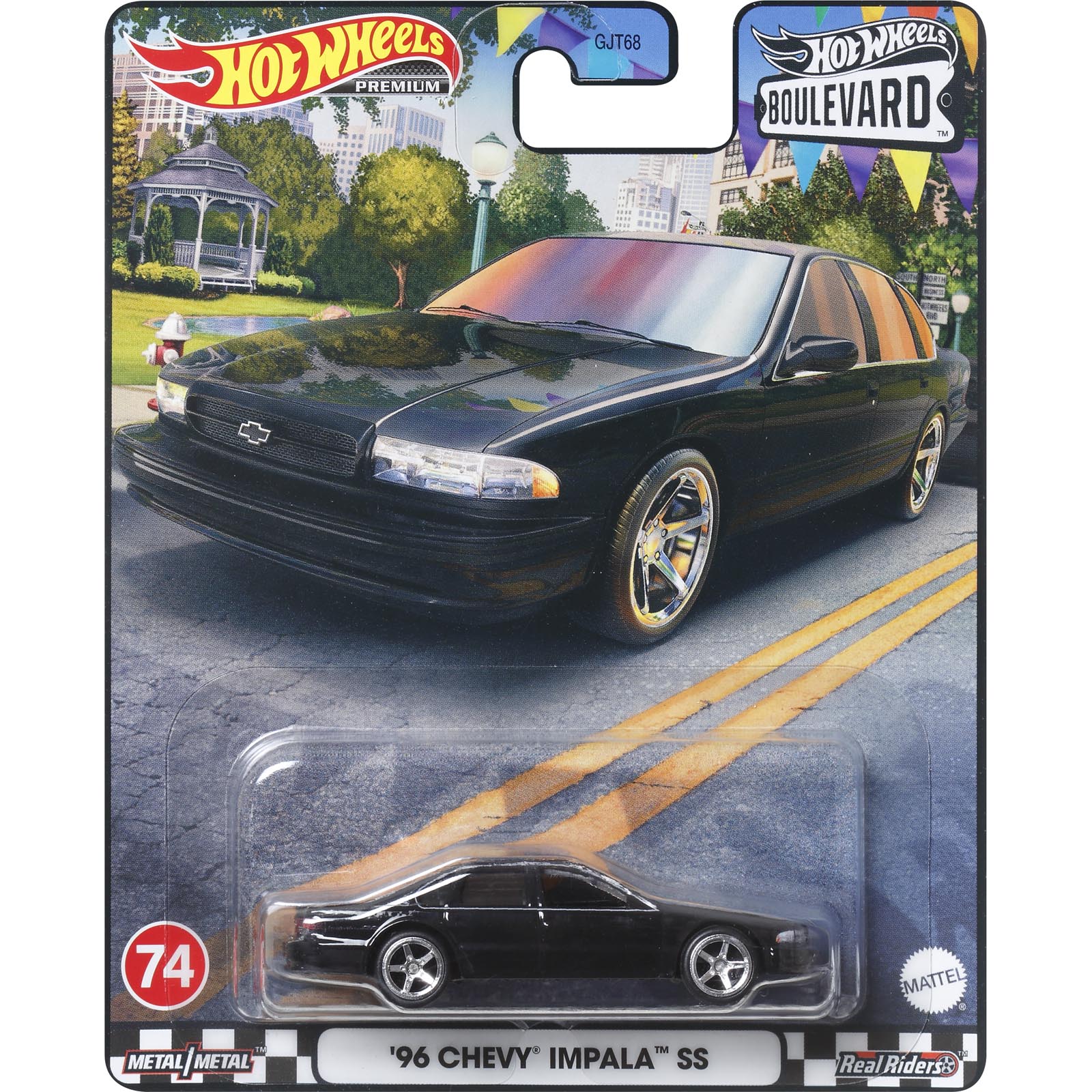 96 CHEVY IMPALA SS — HKF20 — Black — imagem 2