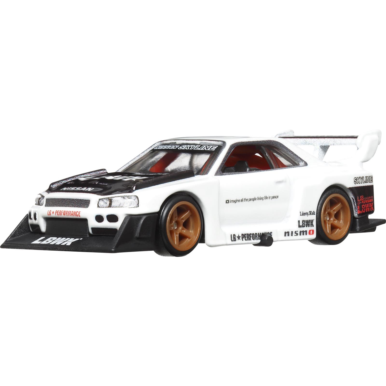 LB-ER34 Super Silhouette Nissan Skyline — HKF21 — White