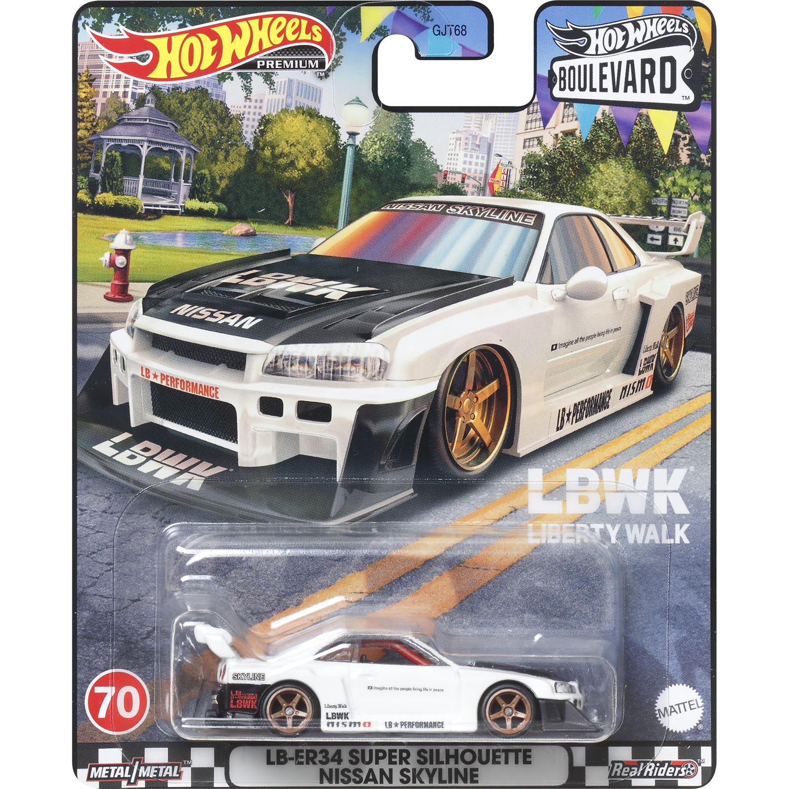 LB-ER34 Super Silhouette Nissan Skyline — HKF21 — White — imagem 2