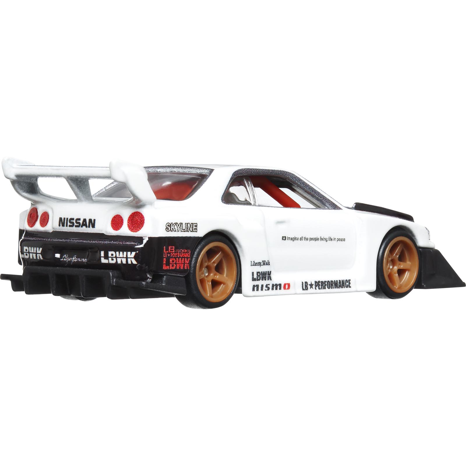 LB-ER34 Super Silhouette Nissan Skyline — HKF21 — White — imagem 3