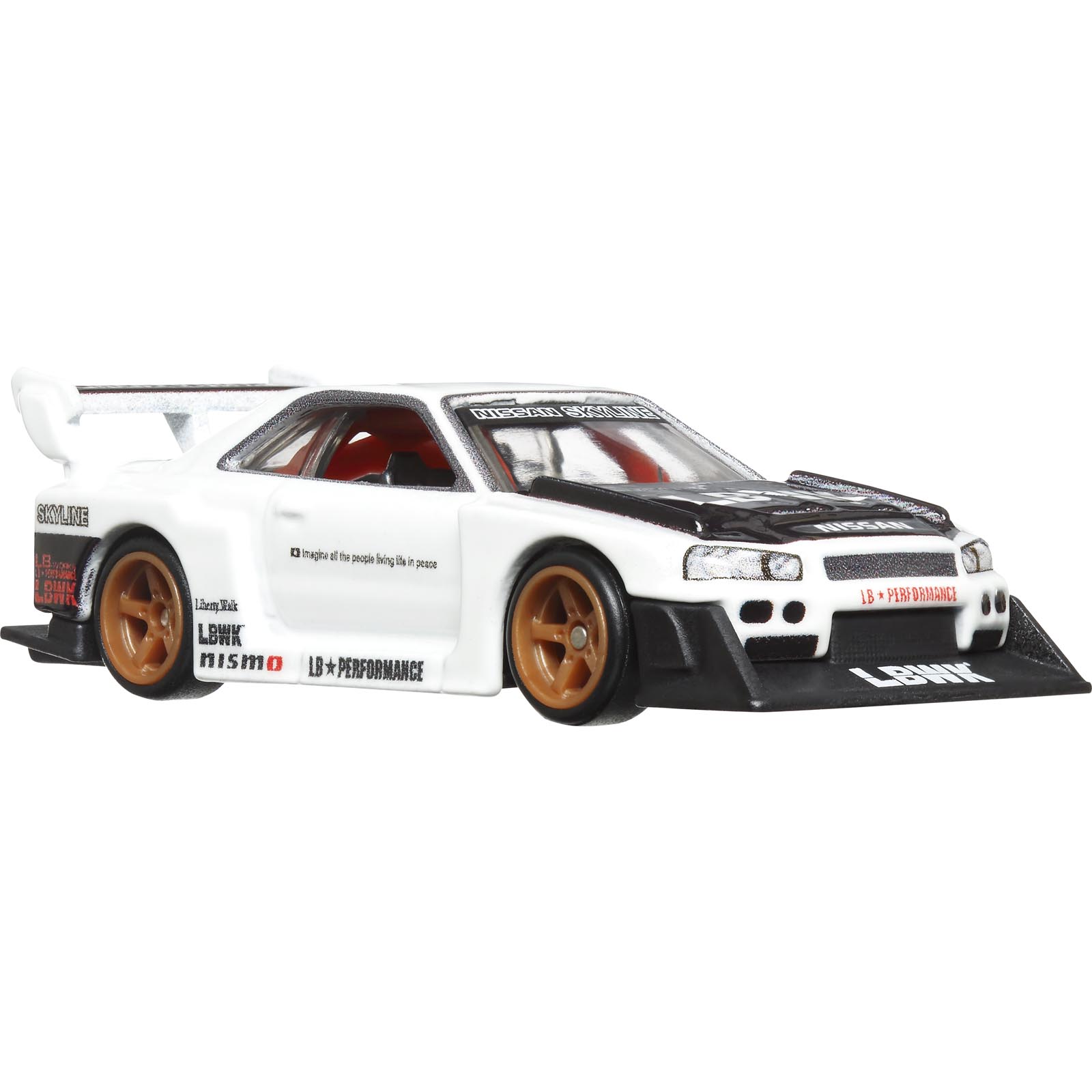 LB-ER34 Super Silhouette Nissan Skyline — HKF21 — White — imagem 4