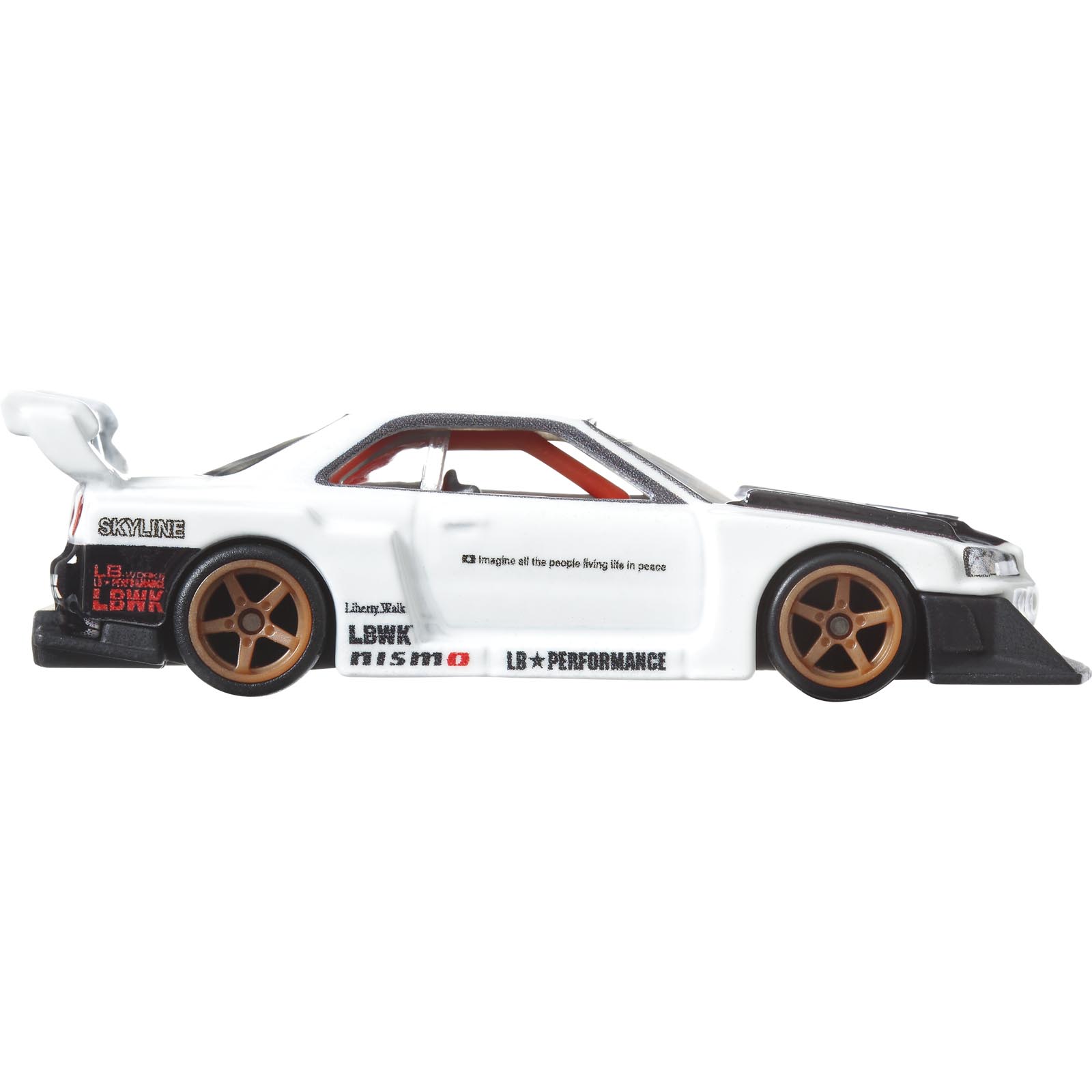 LB-ER34 Super Silhouette Nissan Skyline — HKF21 — White — imagem 5
