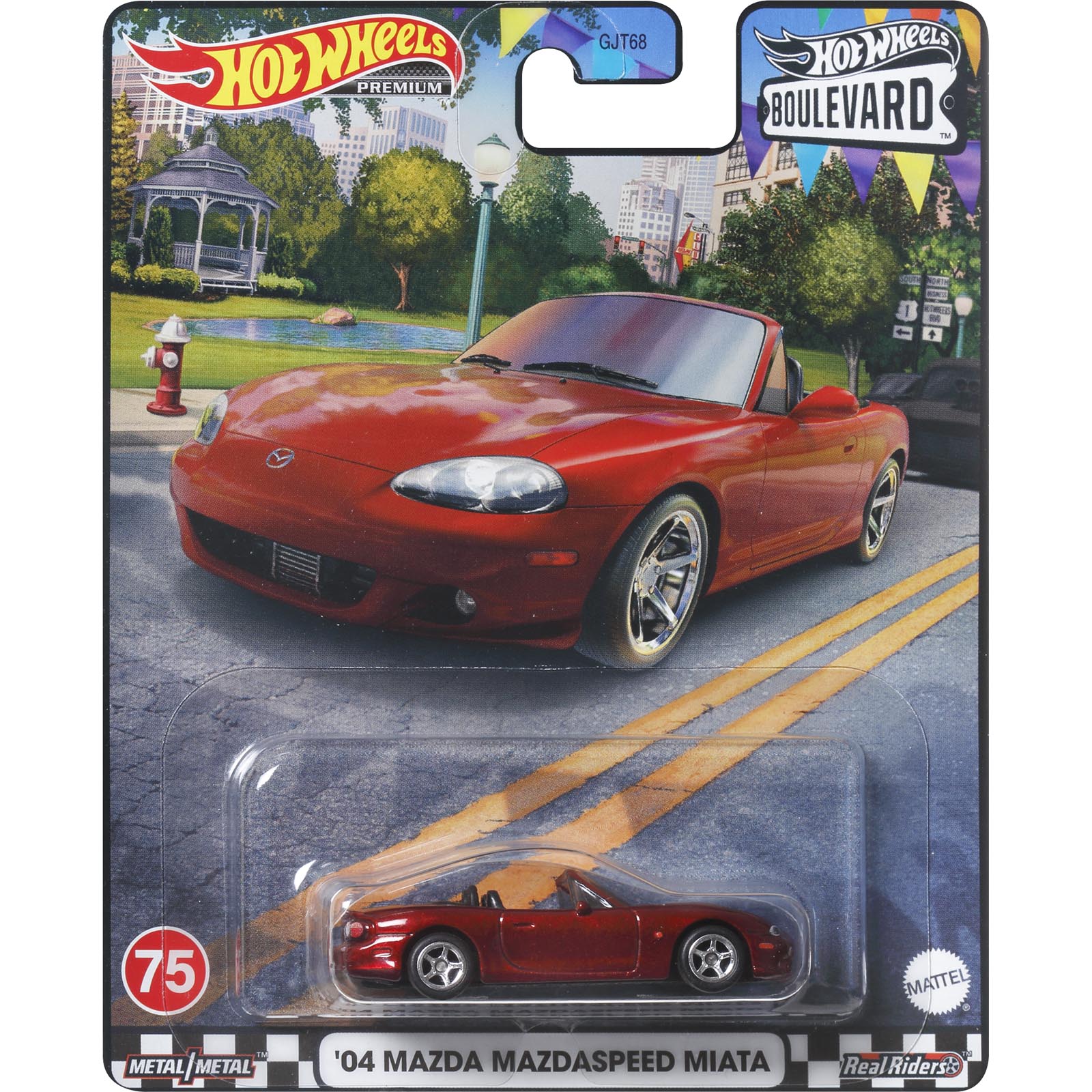 04 Mazda Mazdaspeed Miata — HKF22 — Bright Red — imagem 2