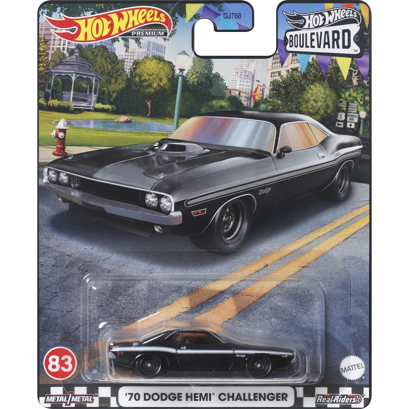 70 Dodge Hemi Challenger — HKF25 — Black — imagem 2