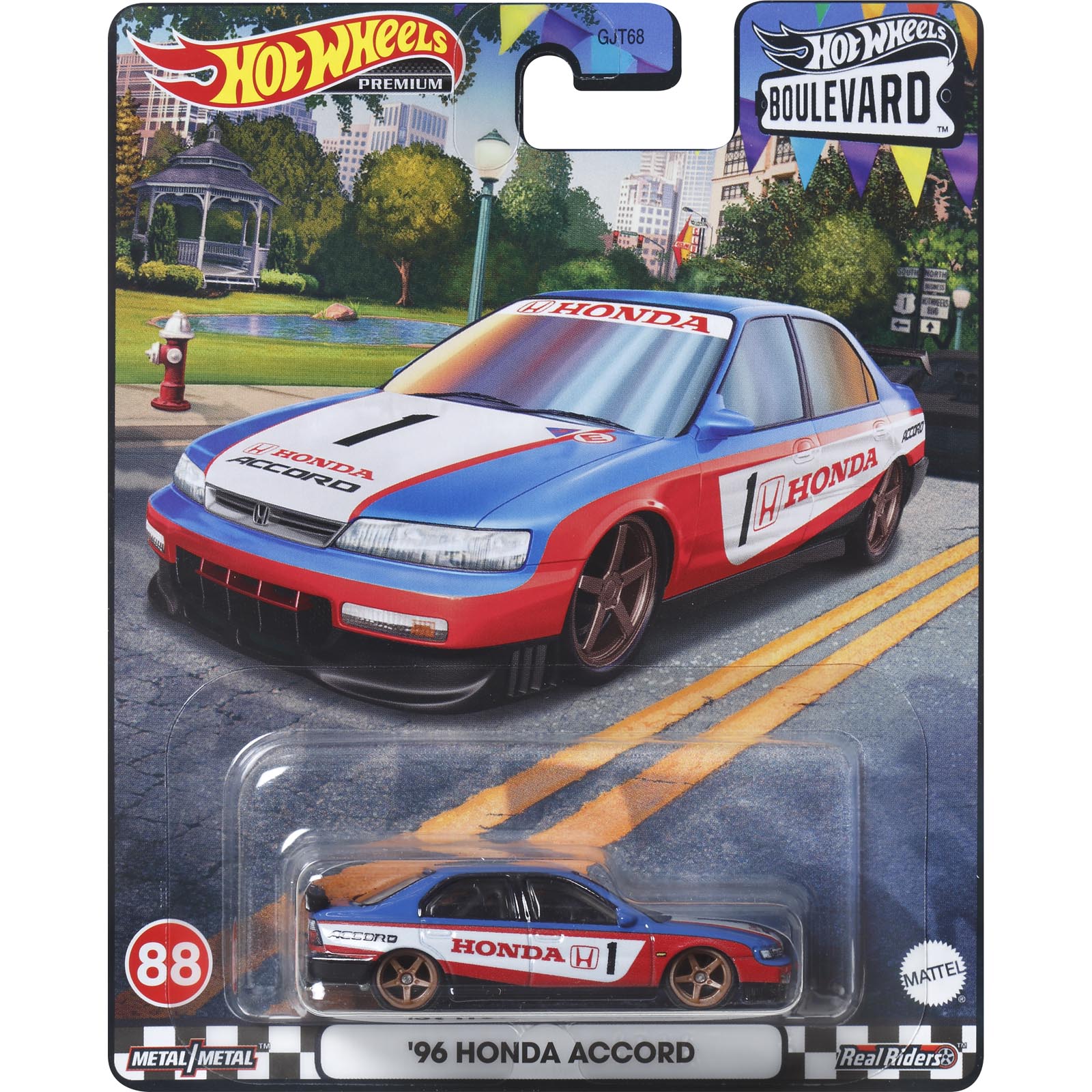 96 Honda Accord — HKF27 — Red — imagem 2