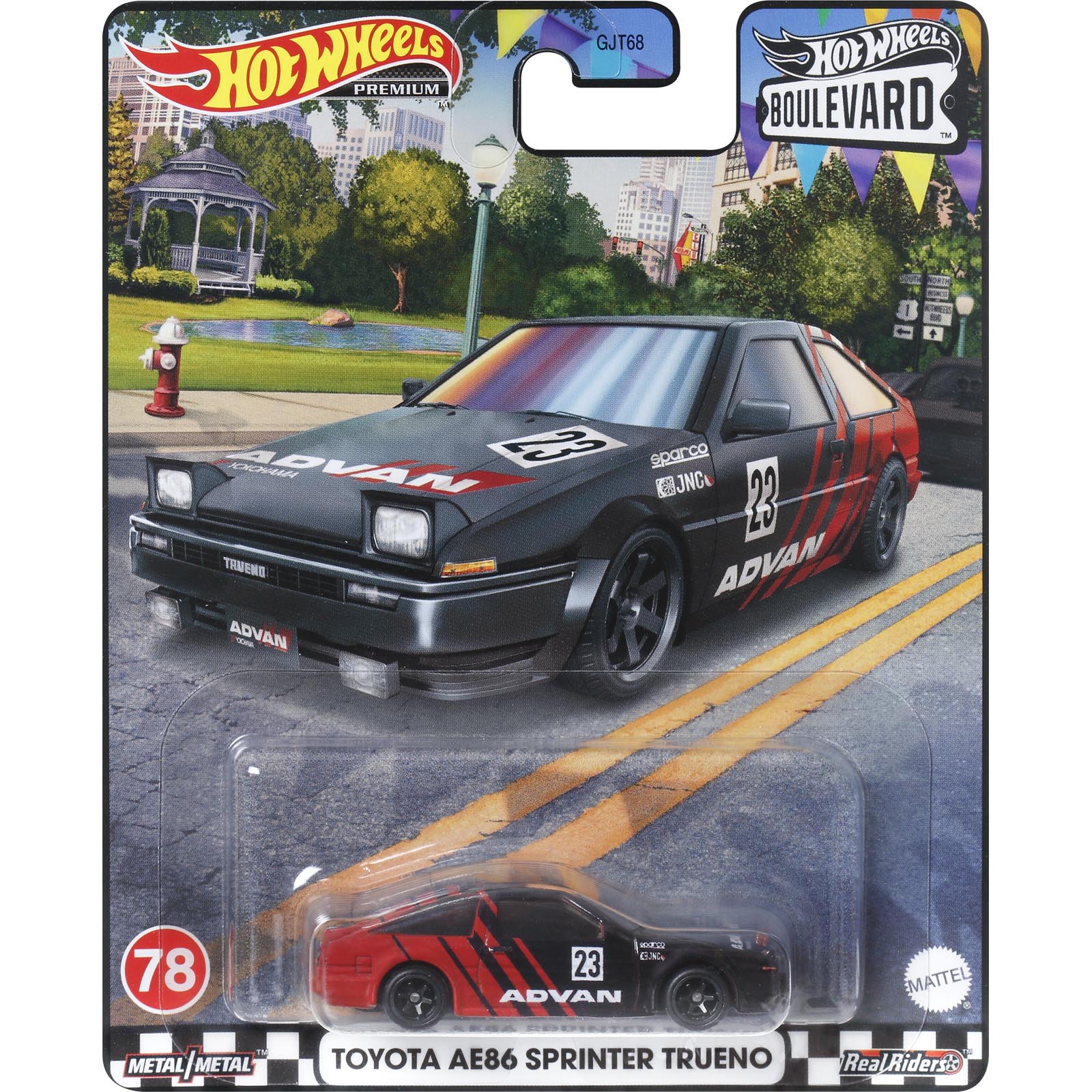 Toyota AE86 Sprinter Trueno — HKF28 — Black — imagem 2