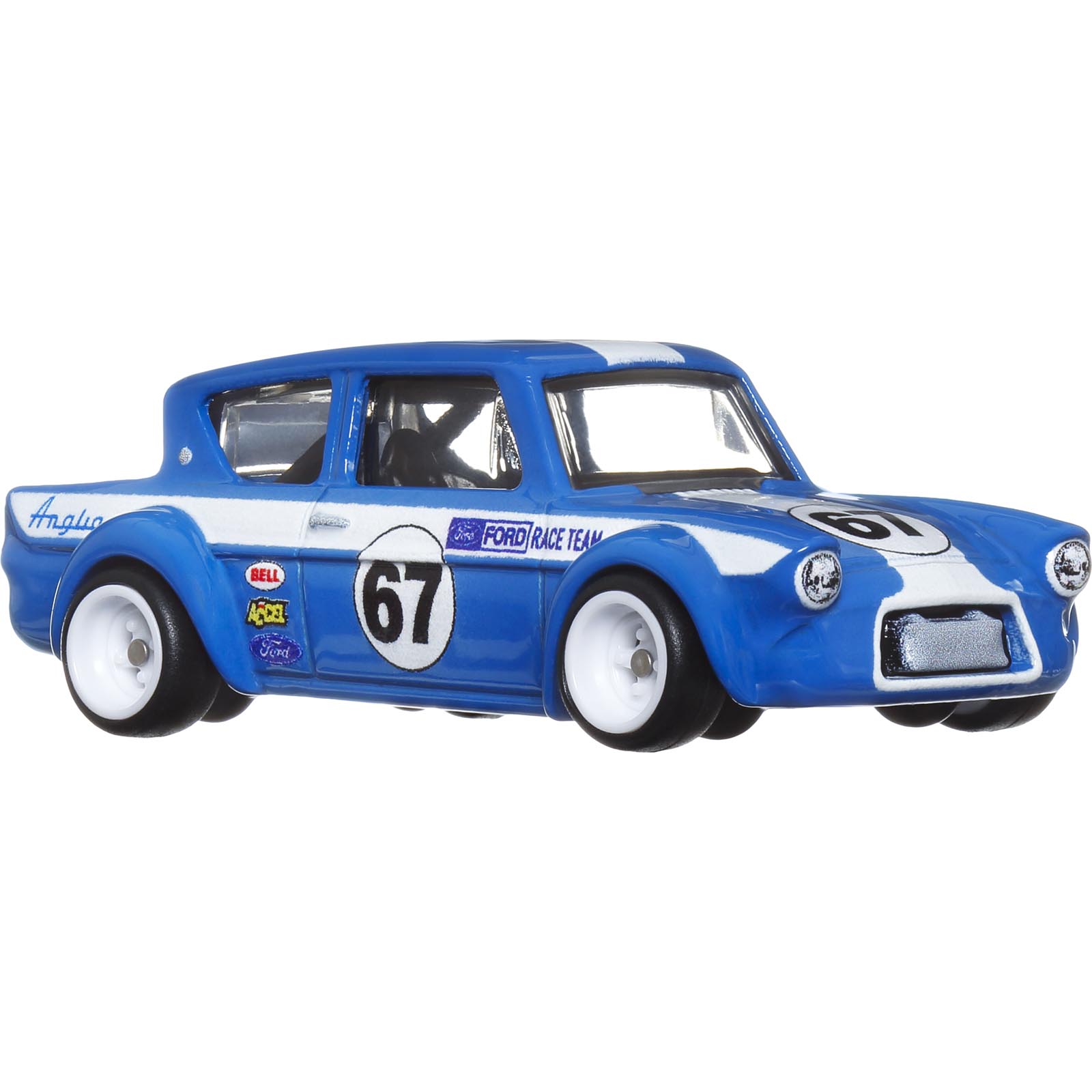 67 Ford Anglia Racer — HKF32 — Light Blue — imagem 6