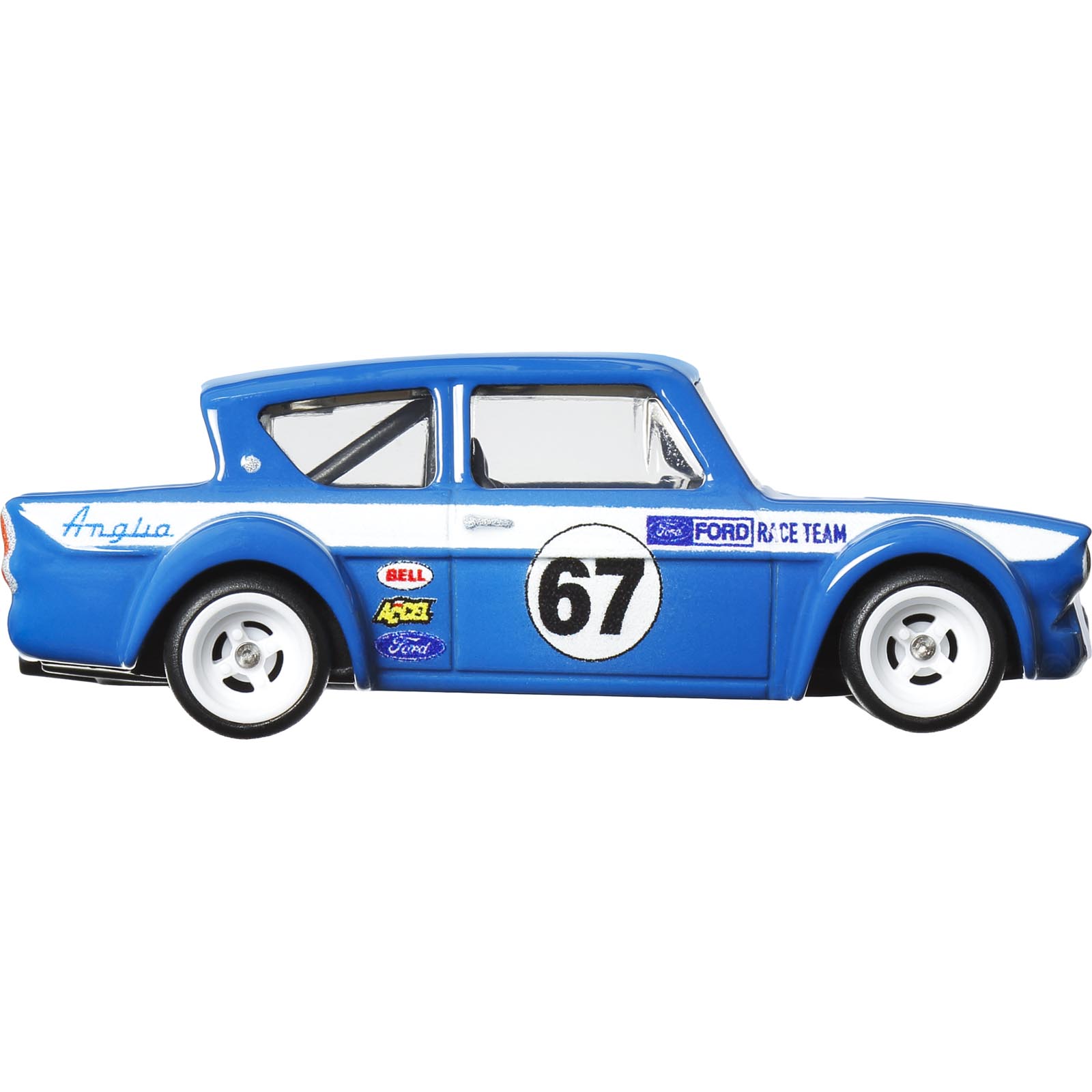 67 Ford Anglia Racer — HKF32 — Light Blue — imagem 9