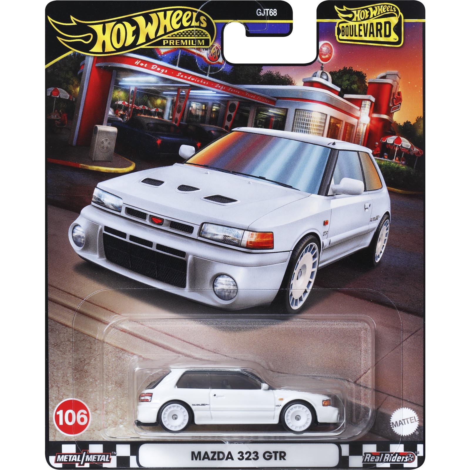 Mazda 323 GTR — HRT59 — White — imagem 2