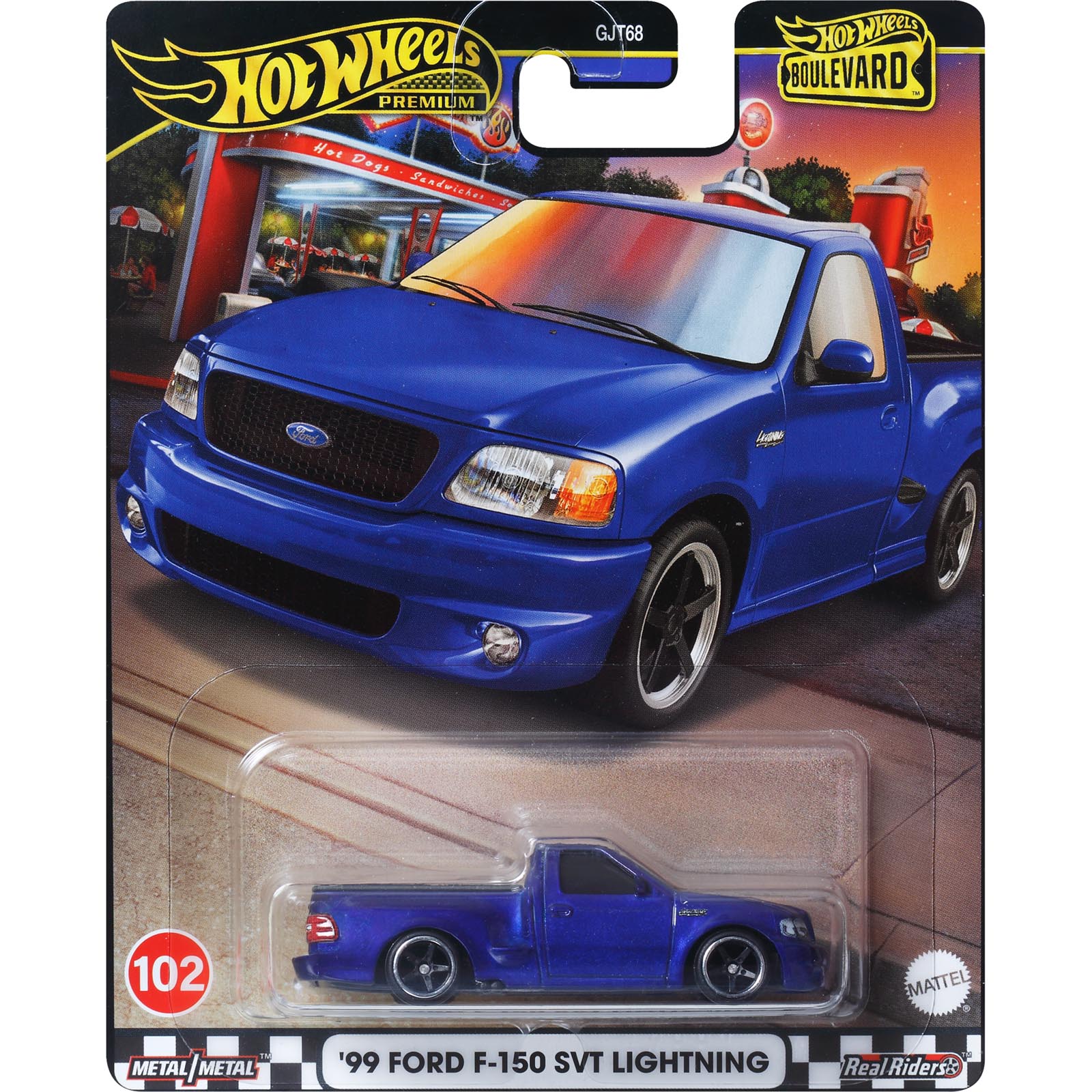 99 Ford F-150 SVT Lightning — HRT60 — Midnight Blue — imagem 2