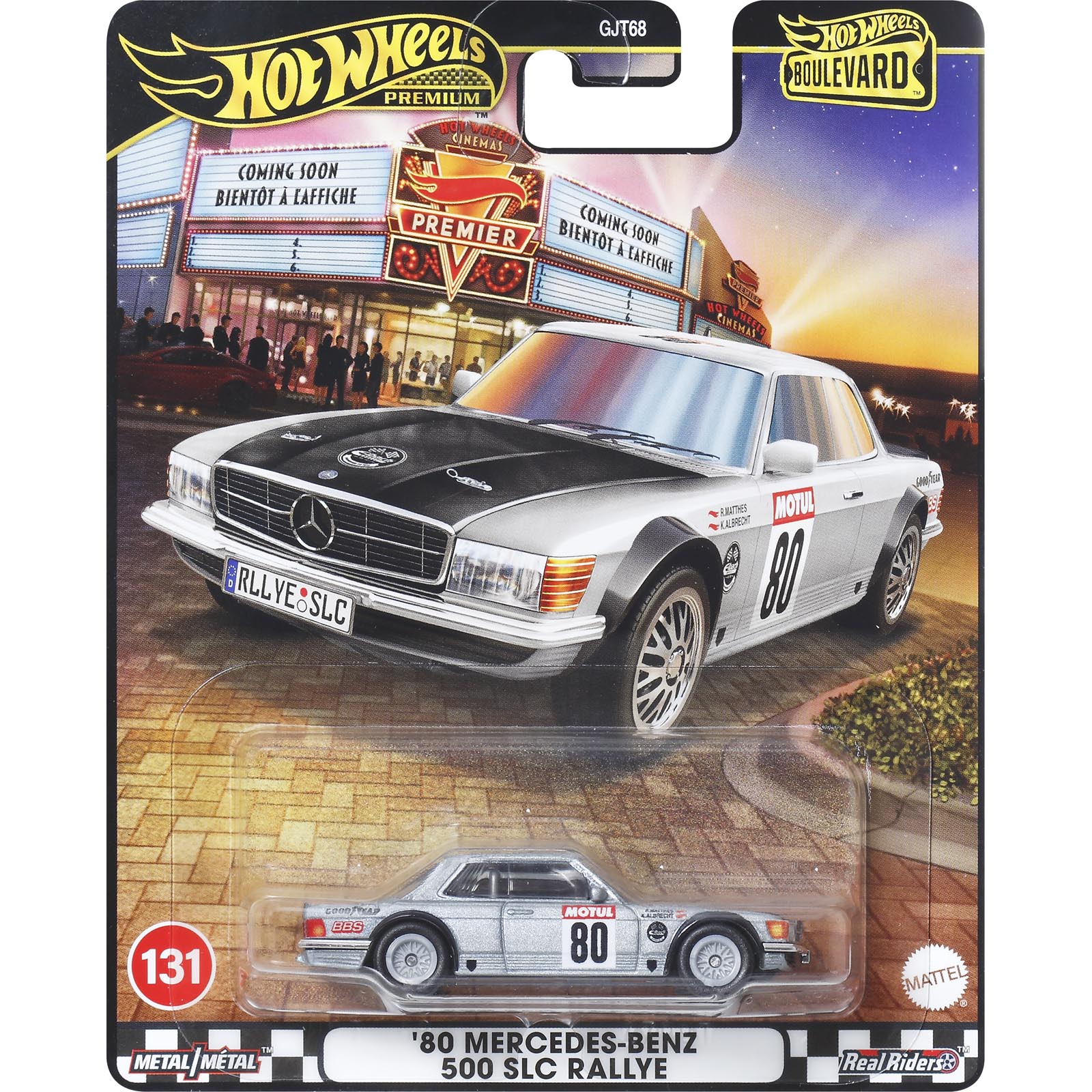 '80 MERCEDES-BENZ 500 SLC RALLYE — HRT63 — Silver — imagem 2