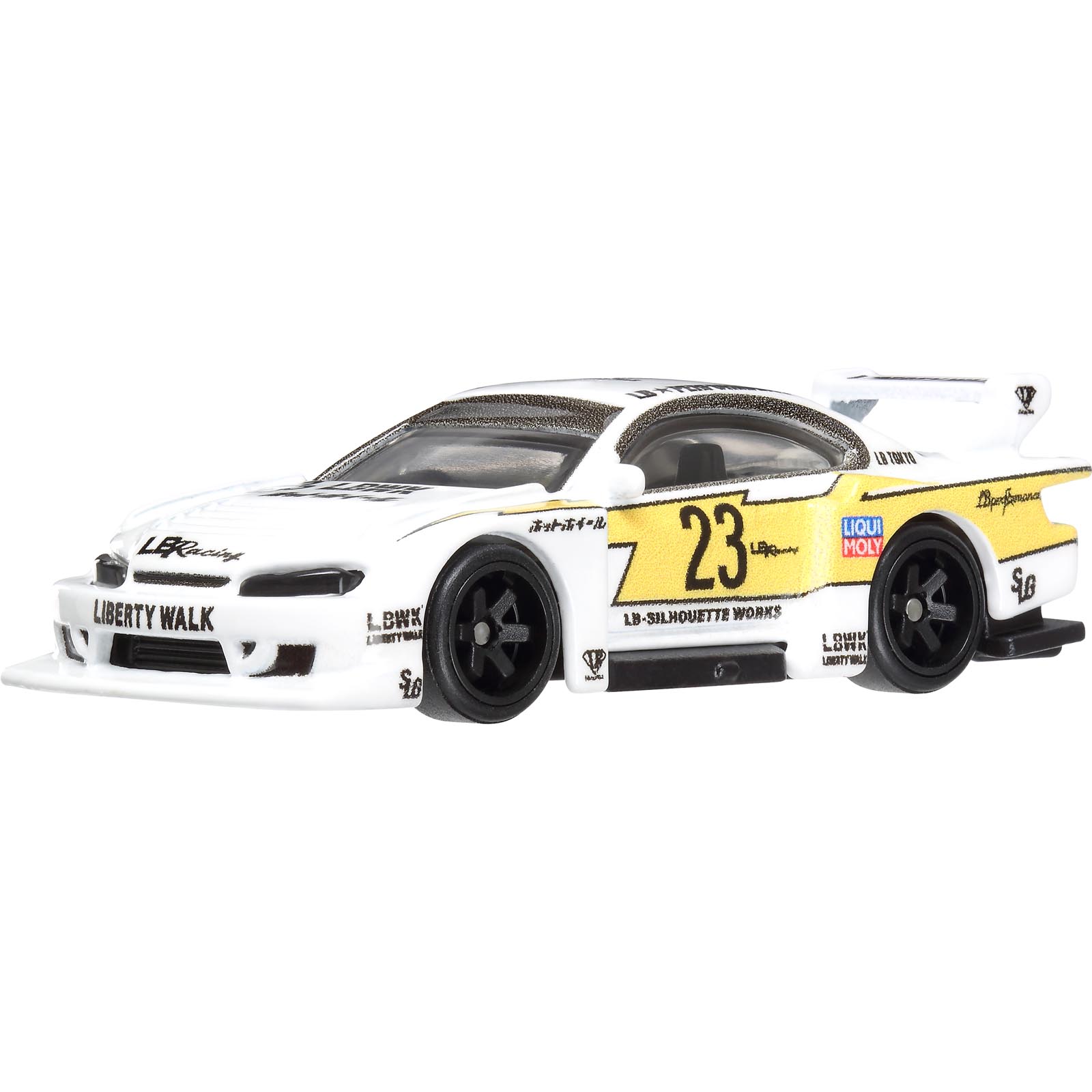 LB Super Silhouette Nissan Silvia (S15) — HRT64 — White