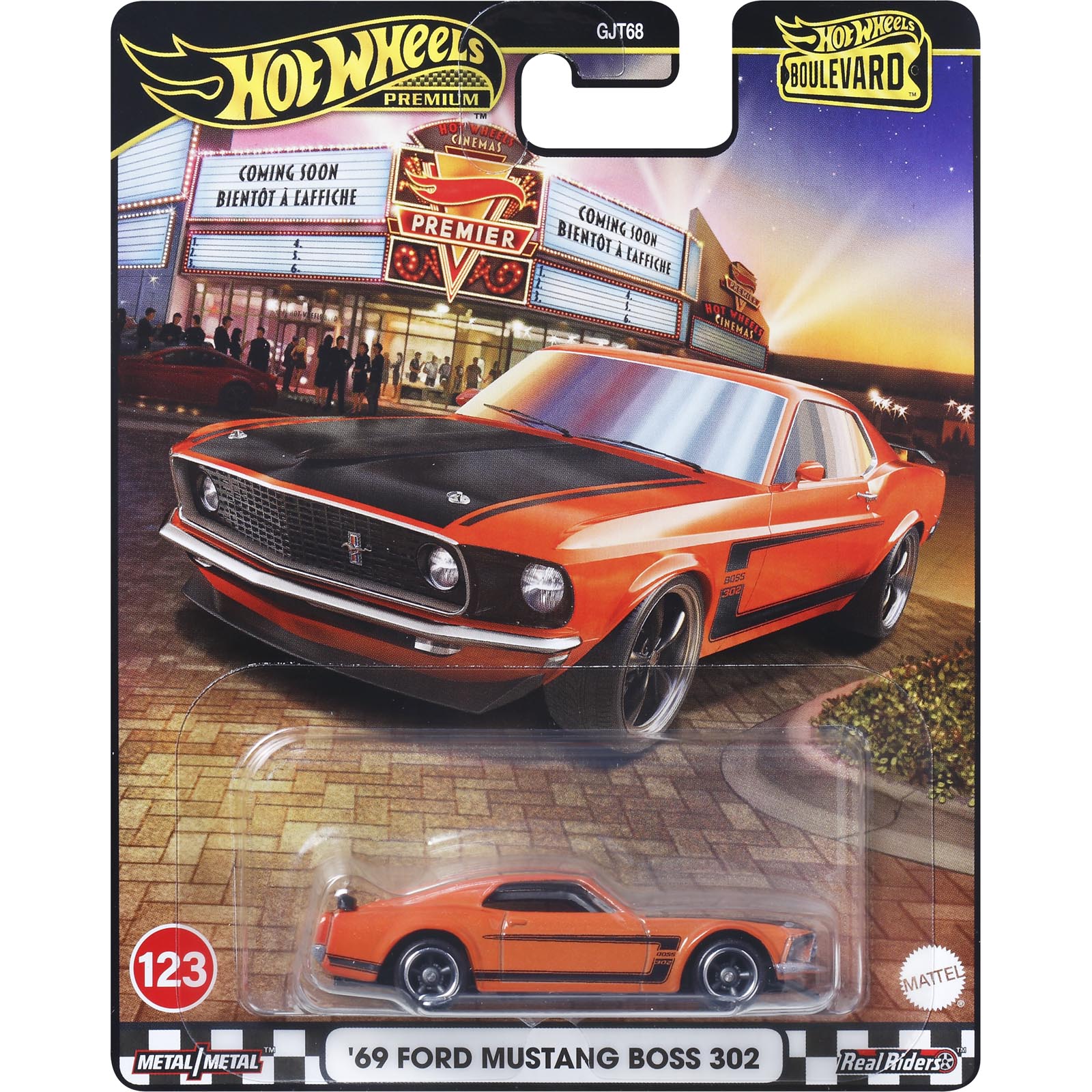 '69 Ford Mustang Boss 302 — JBL20 — Orange — imagem 2