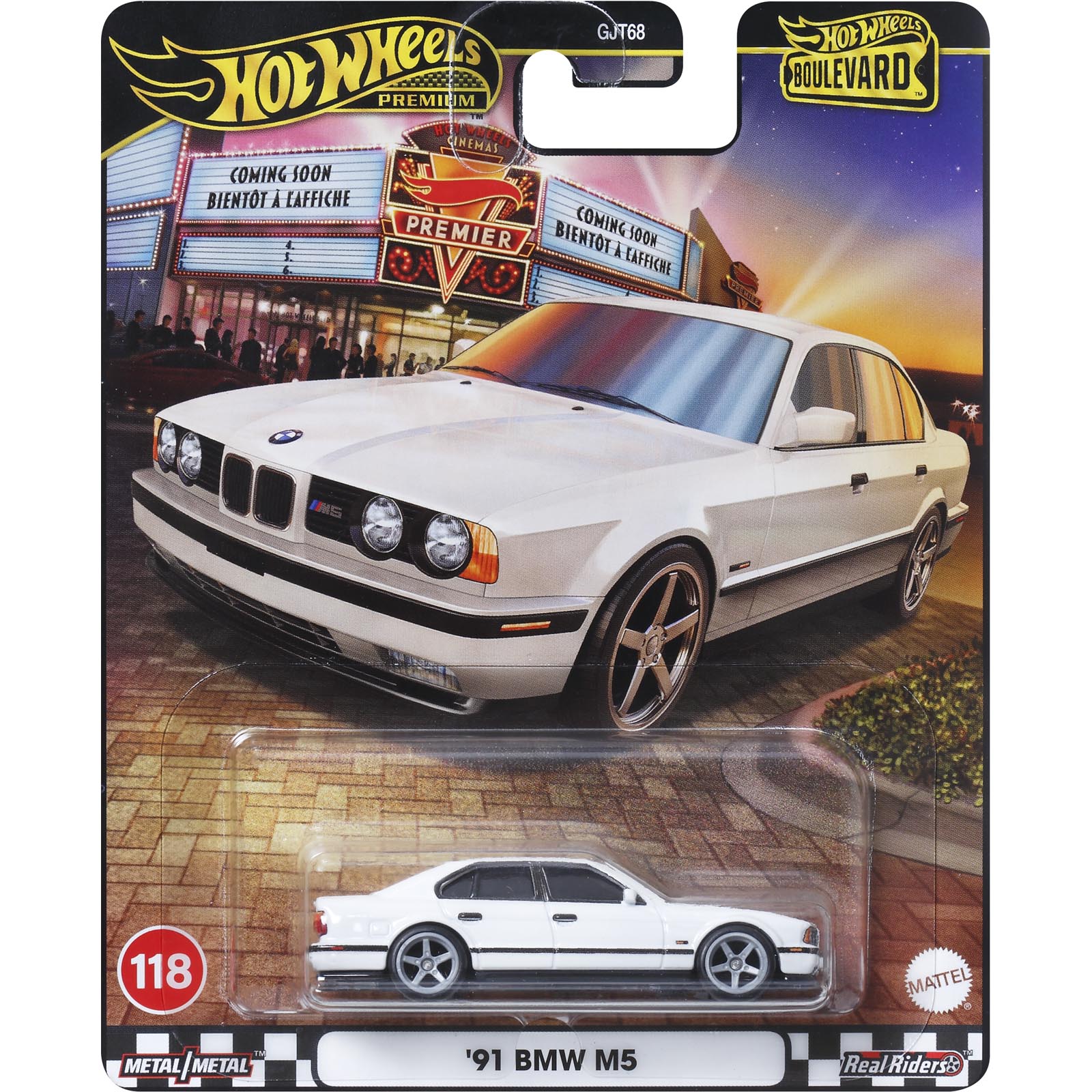 '91 BMW M5 — JBL24 — White — imagem 2