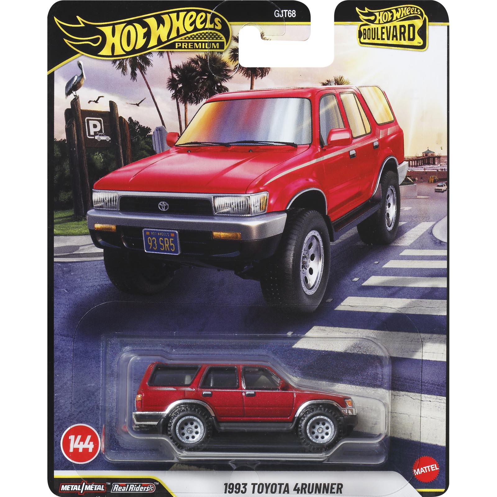 93 Toyota 4runner — JHW18 — Red — imagem 2