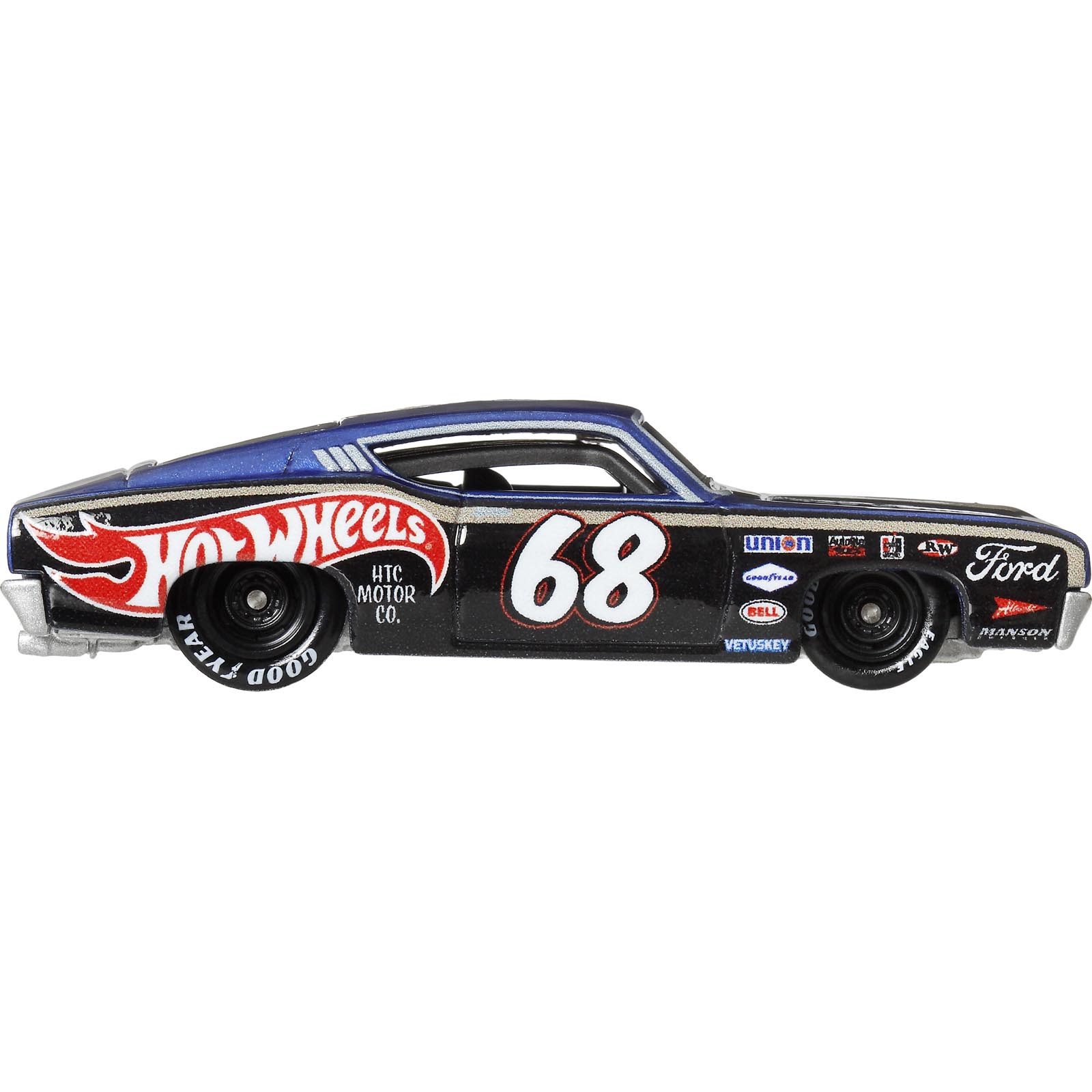 '69 Ford Torino Talladega — JHW28 — Black — imagem 4
