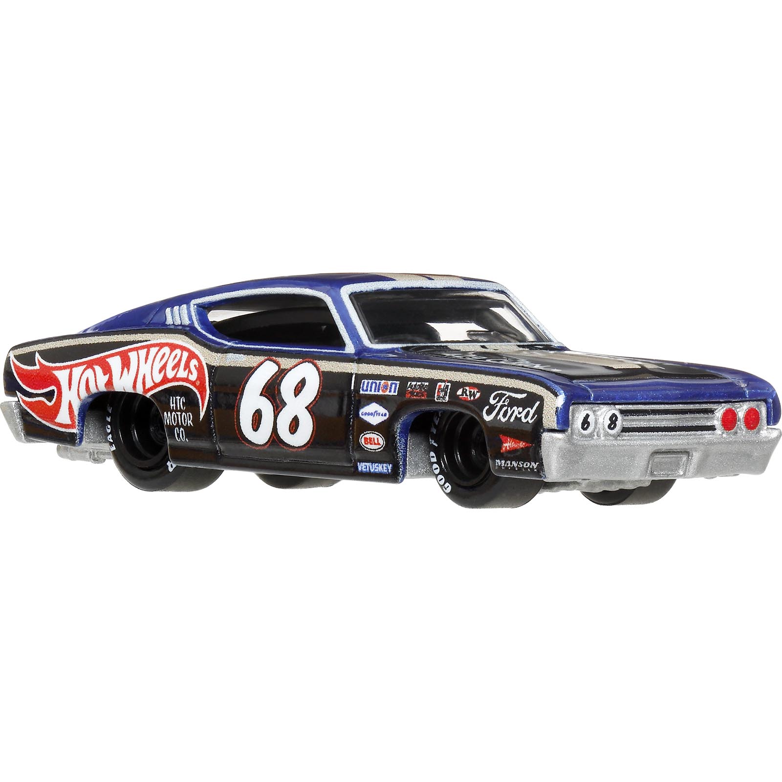 '69 Ford Torino Talladega — JHW28 — Black — imagem 6