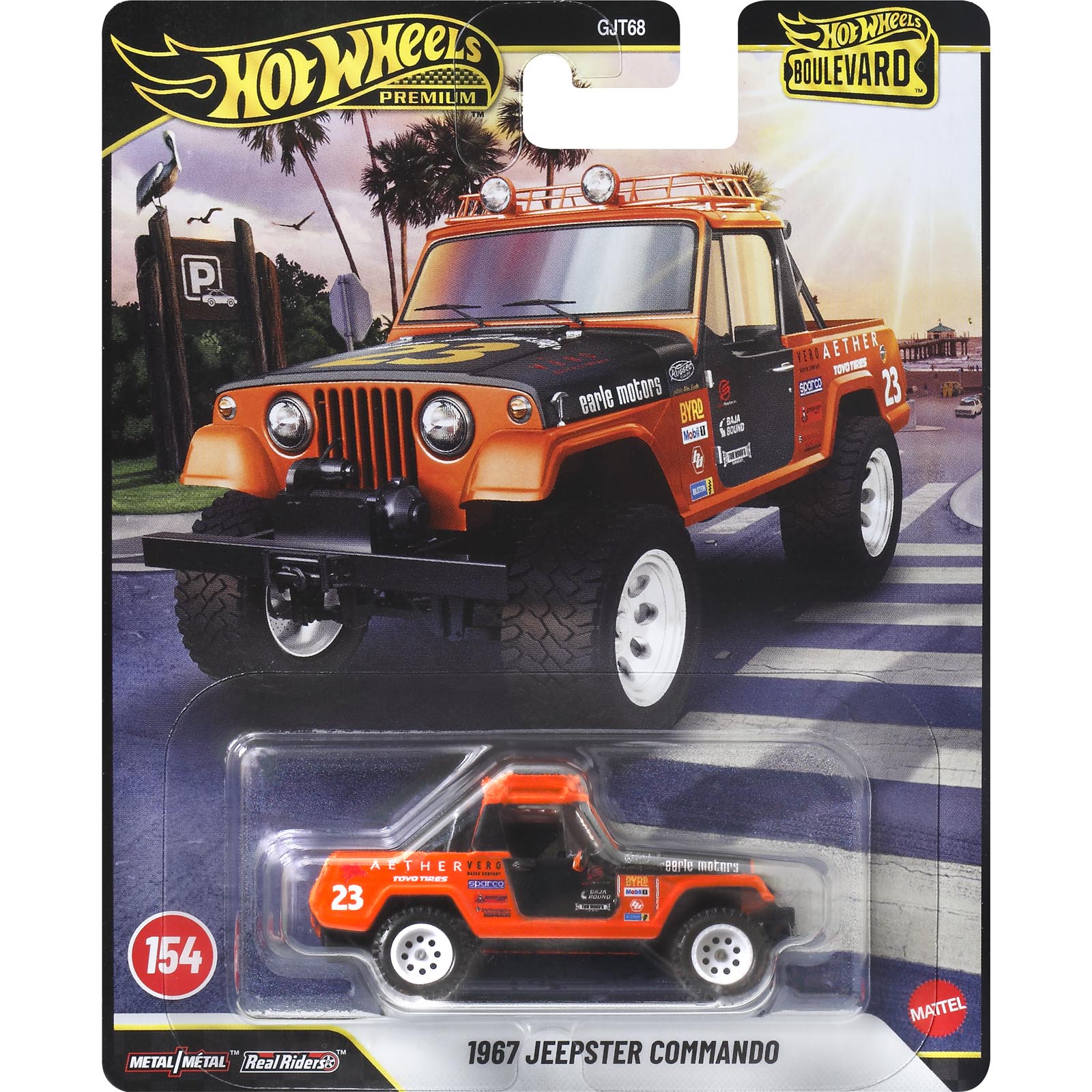 1967 Jeepster Commando — JHW29 — Orange — imagem 2