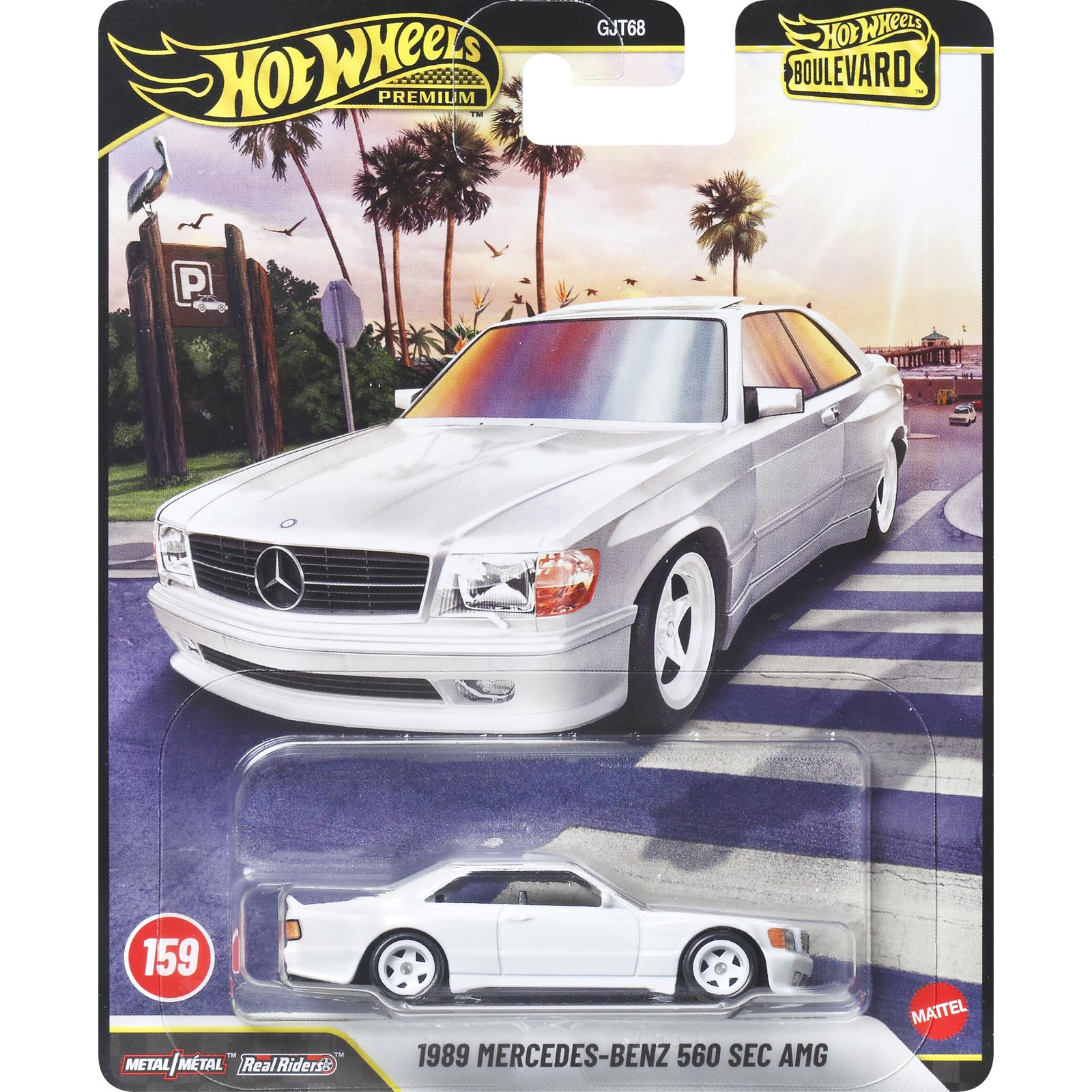 1989 Mercedes-Benz 560 SEC AMG — JHW37 — White — imagem 2