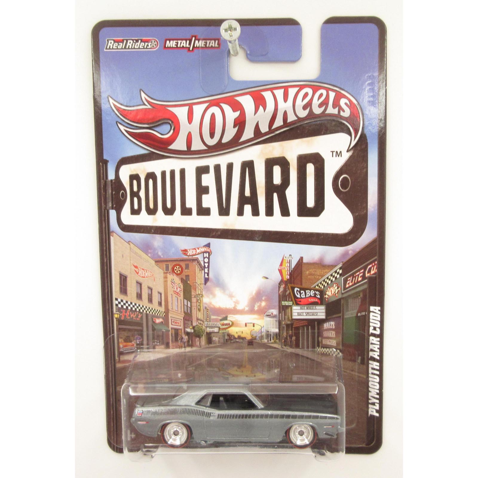 Plymouth AAR Cuda — W4595 — Gray — imagem 2