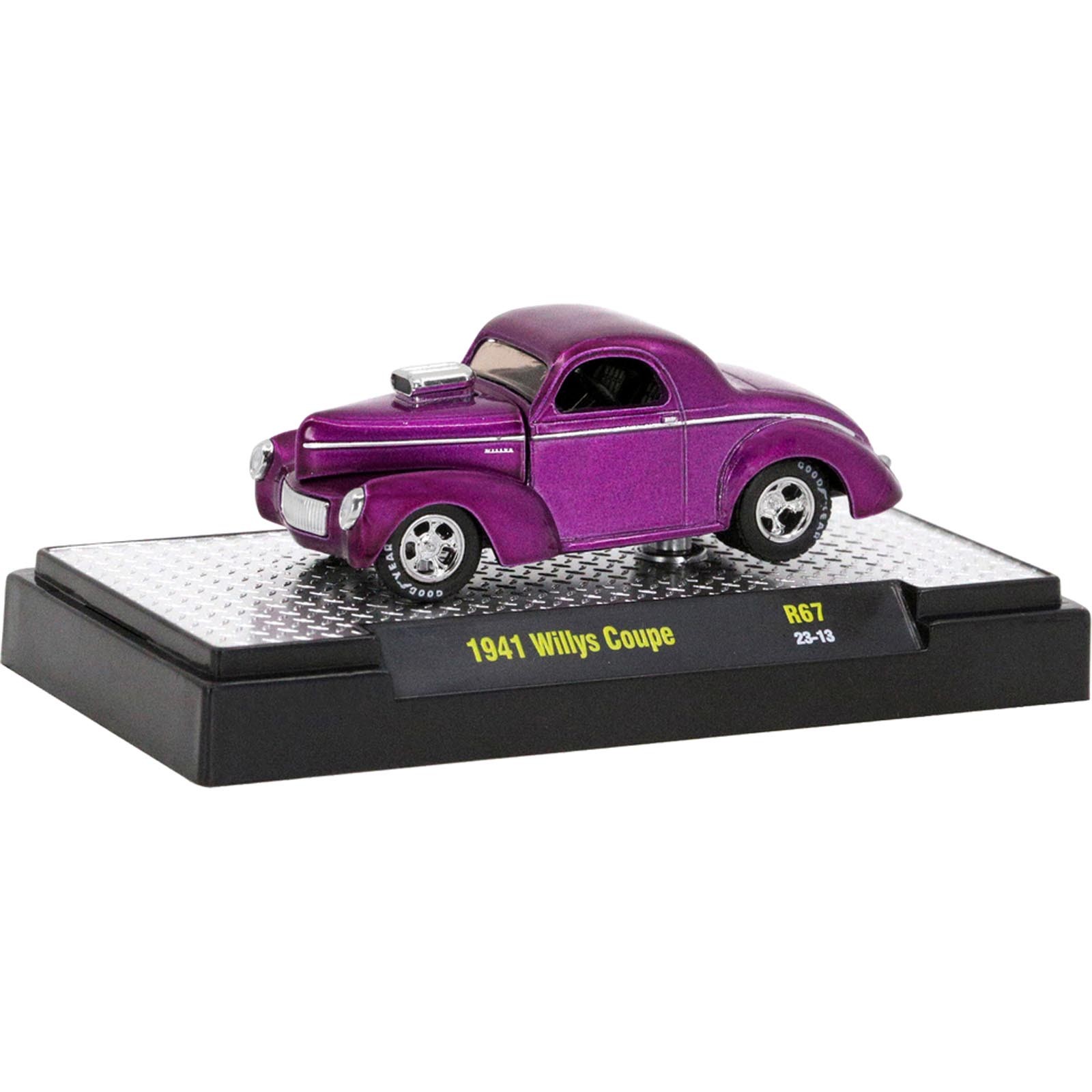 Miniatura - 1:64 - 1941 Willys Coupe - Detroit Muscle R67 - M2