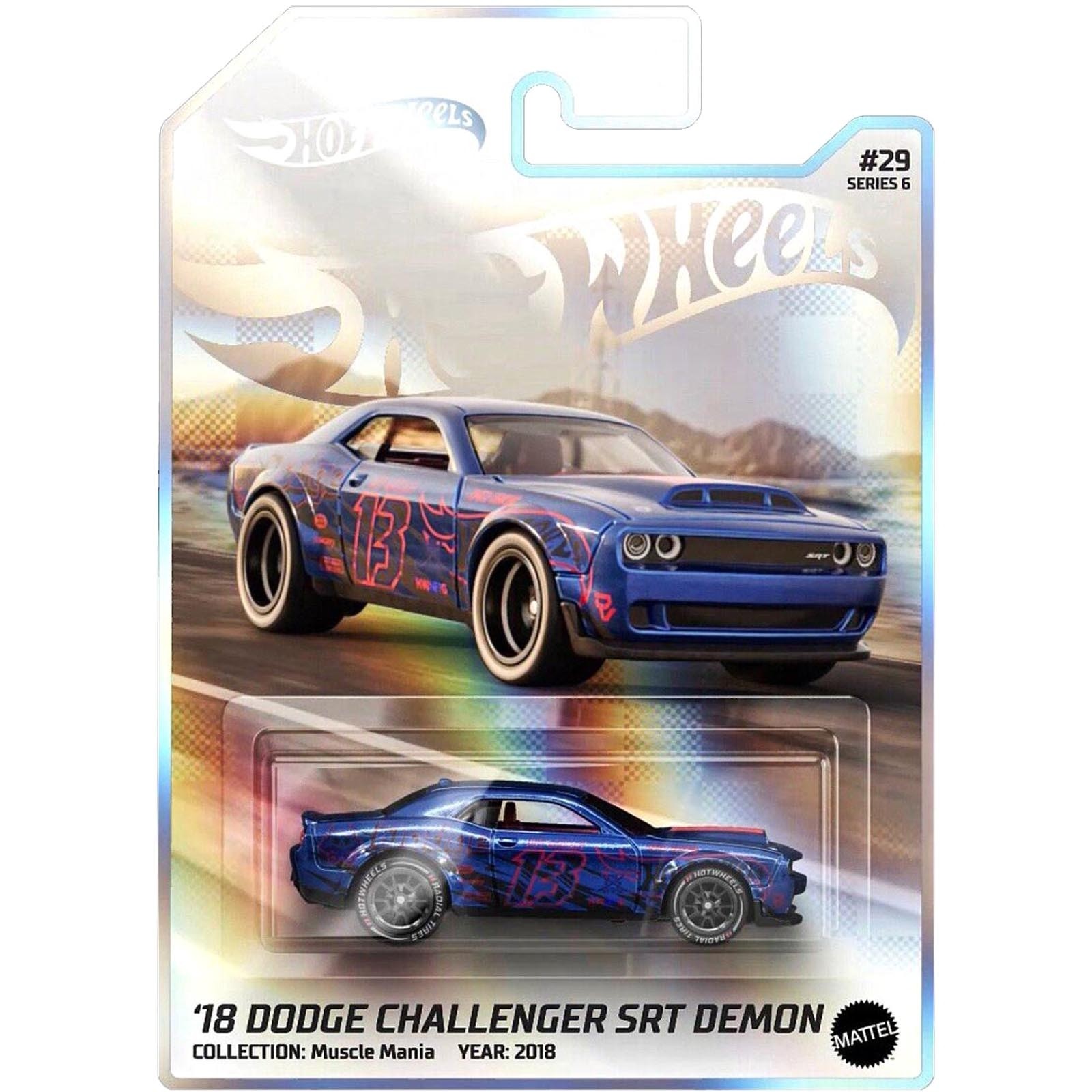Hot Wheels - '18 Dodge Challenger SRT Demon - NFT Garage Series 6