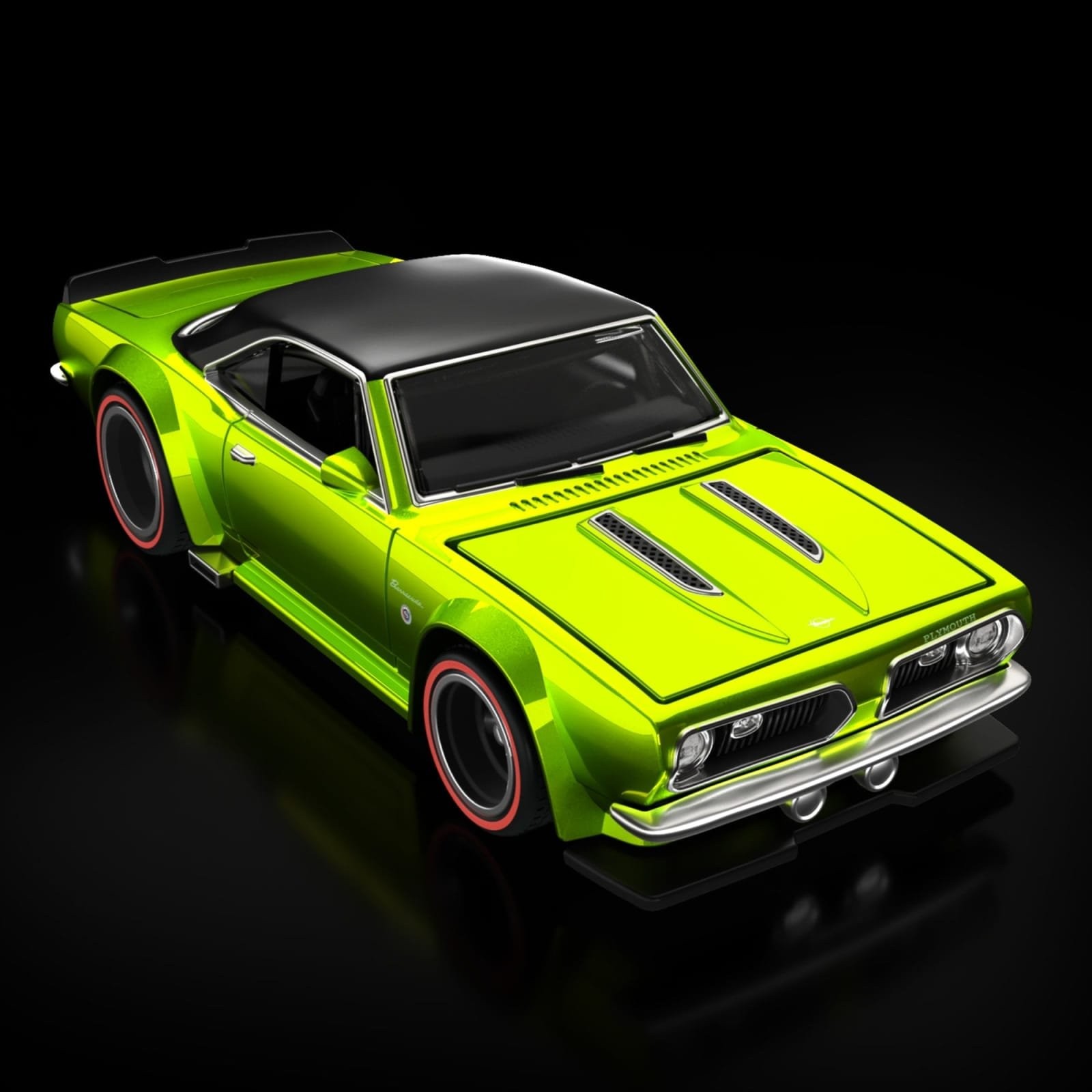 Hot Wheels - 1968 Custom Plymouth Barracuda - RLC Exclusive