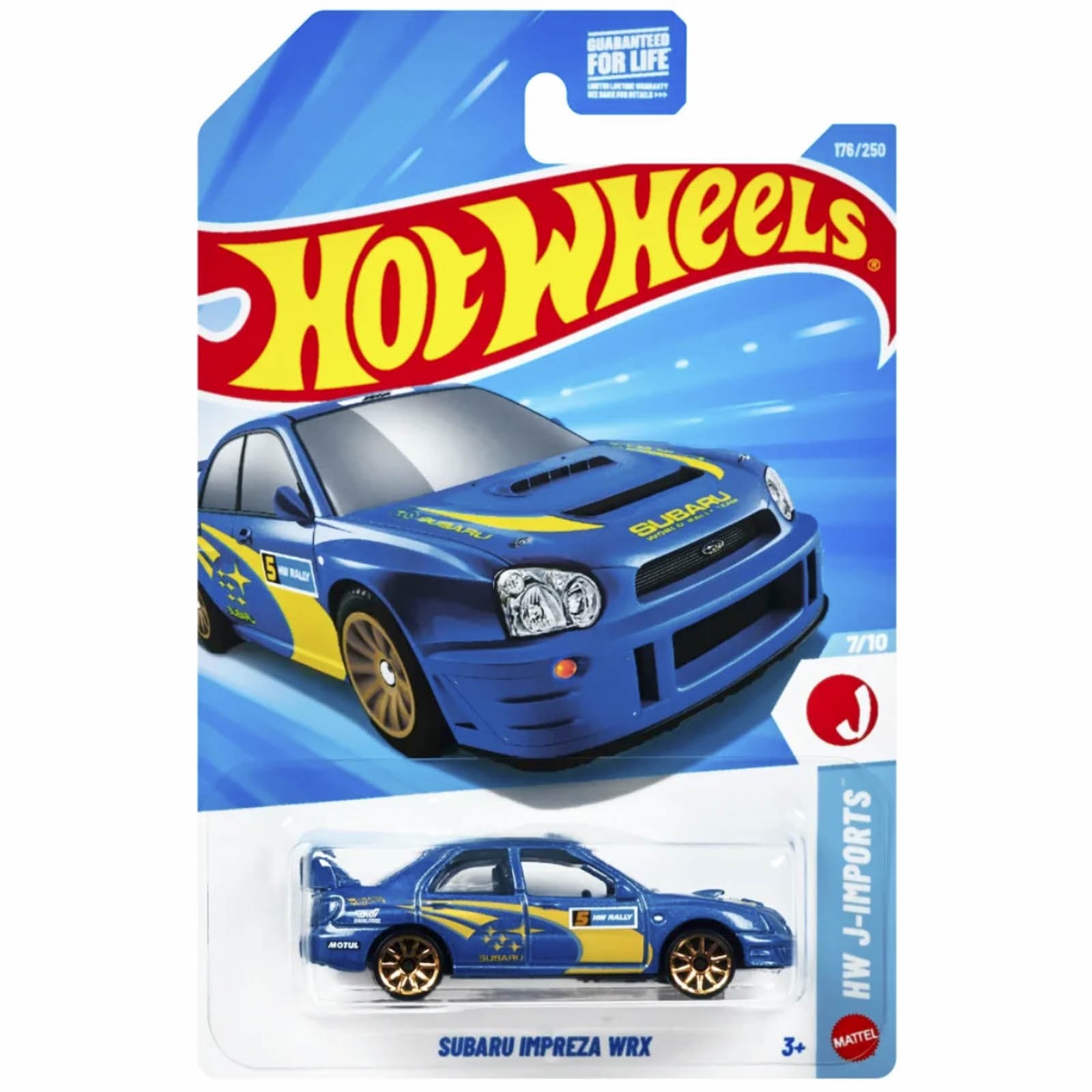 Hot Wheels - Subaru Impreza - JJK19 Escala Miniaturas by Mão na