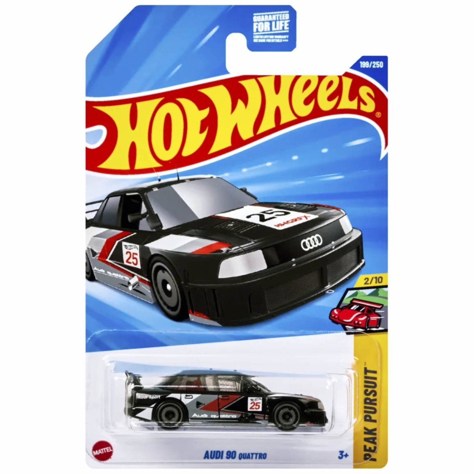 Hot Wheels - Audi 90 Quattro - JBC04 Escala Miniaturas by Mão na