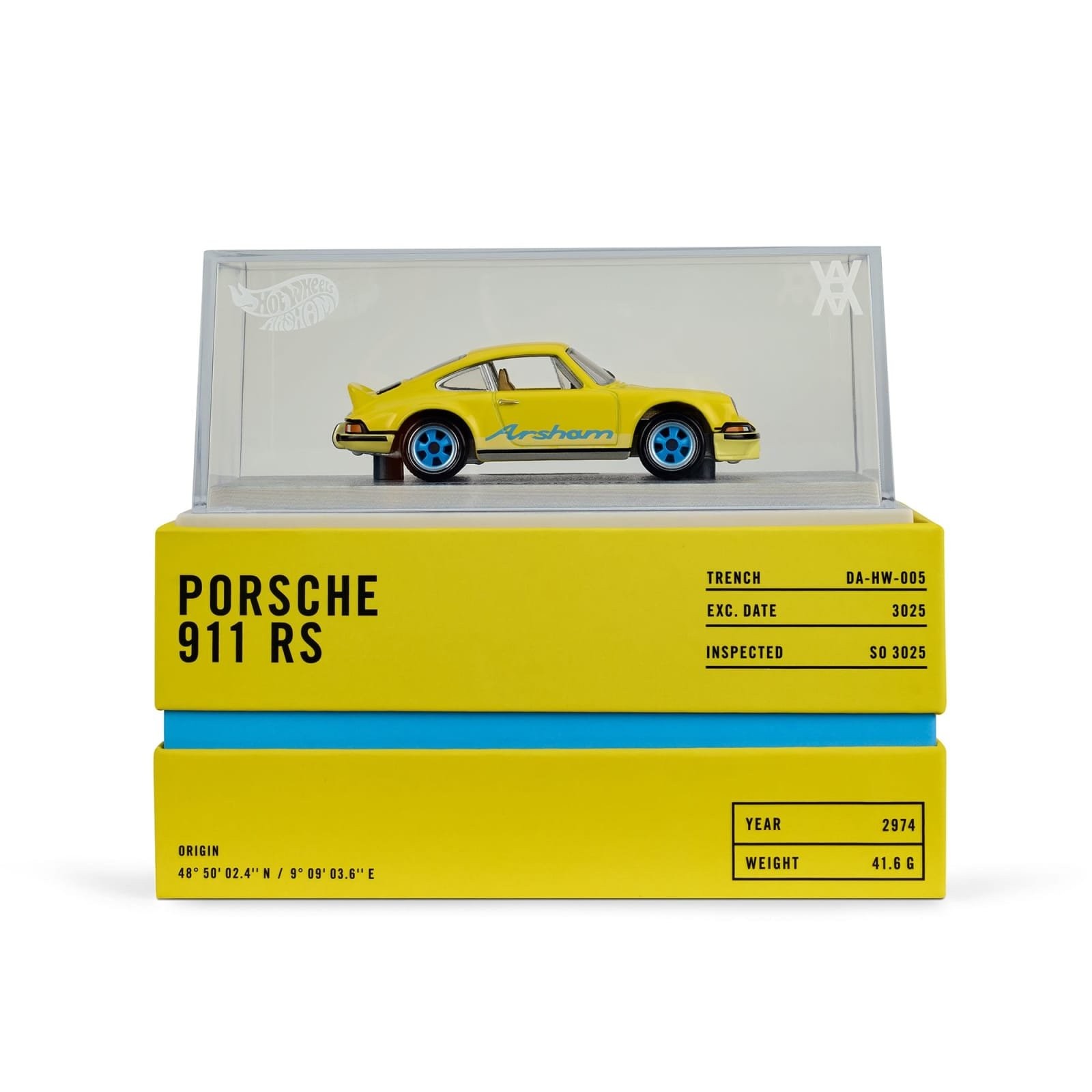 Hot Wheels - 1973 Porsche 911 RSA Daniel Arsham - Mattel Creations